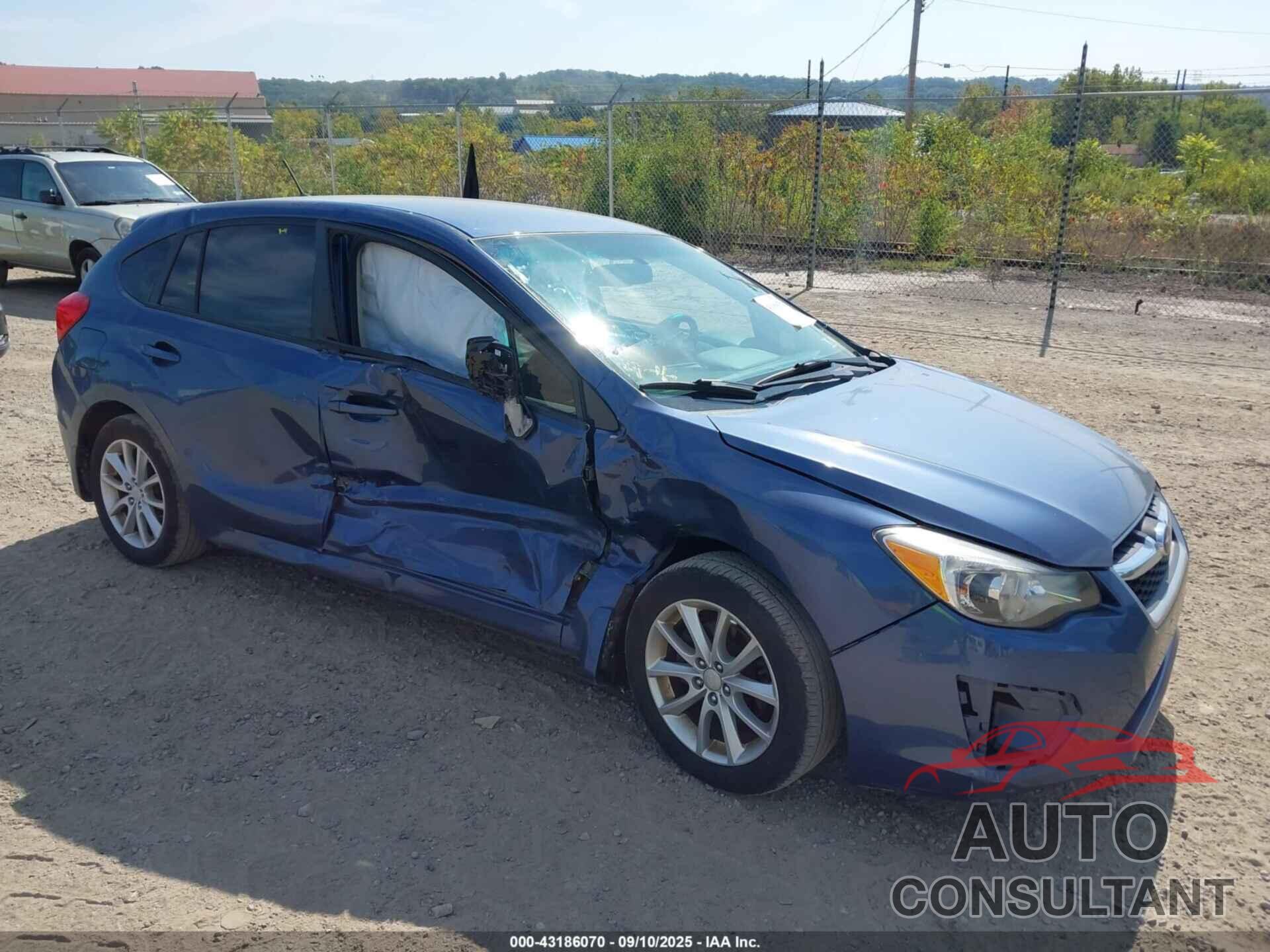 SUBARU IMPREZA 2012 - JF1GPAB62CH205915