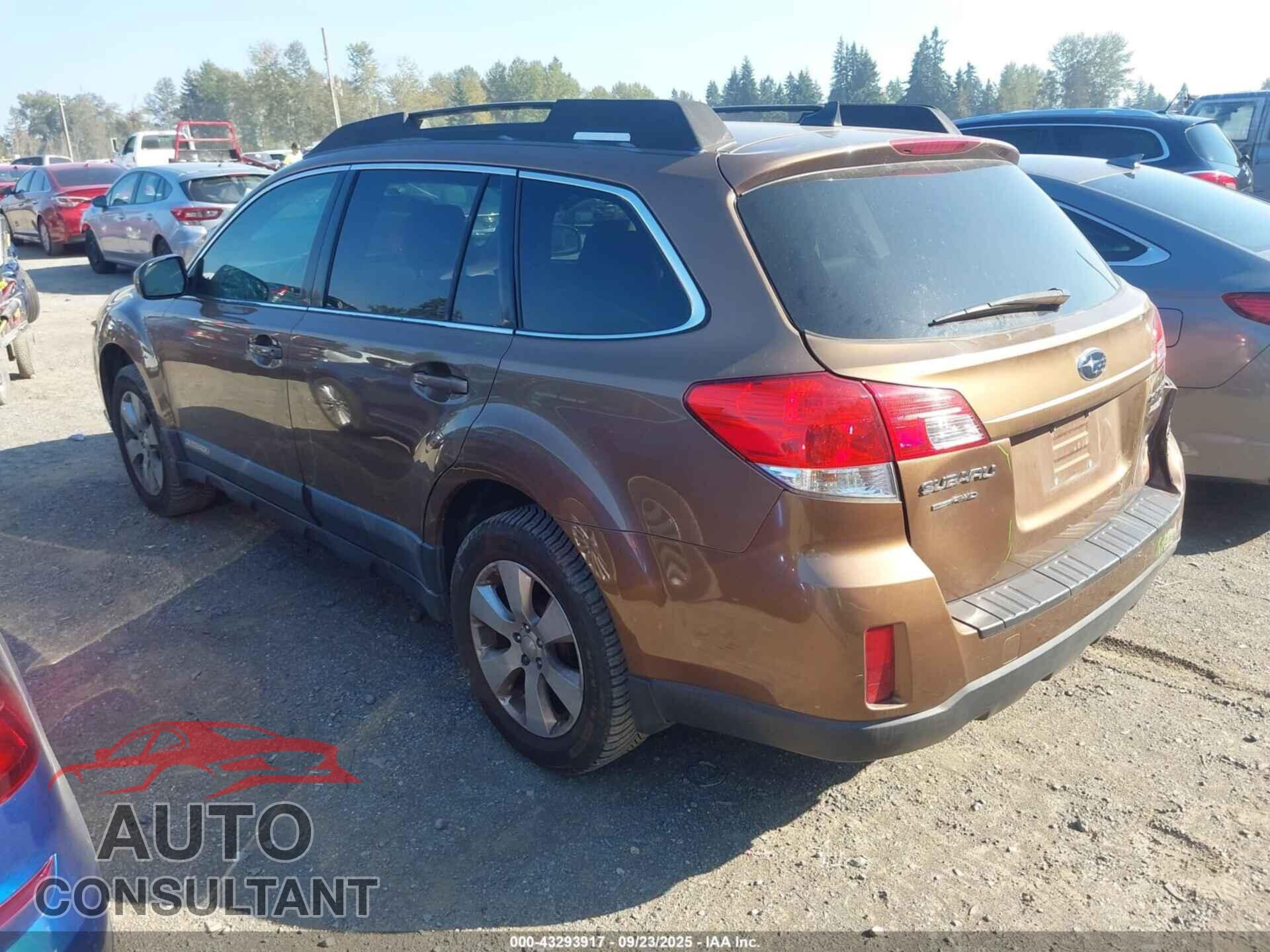 SUBARU OUTBACK 2011 - 4S4BRBFC9B3335377