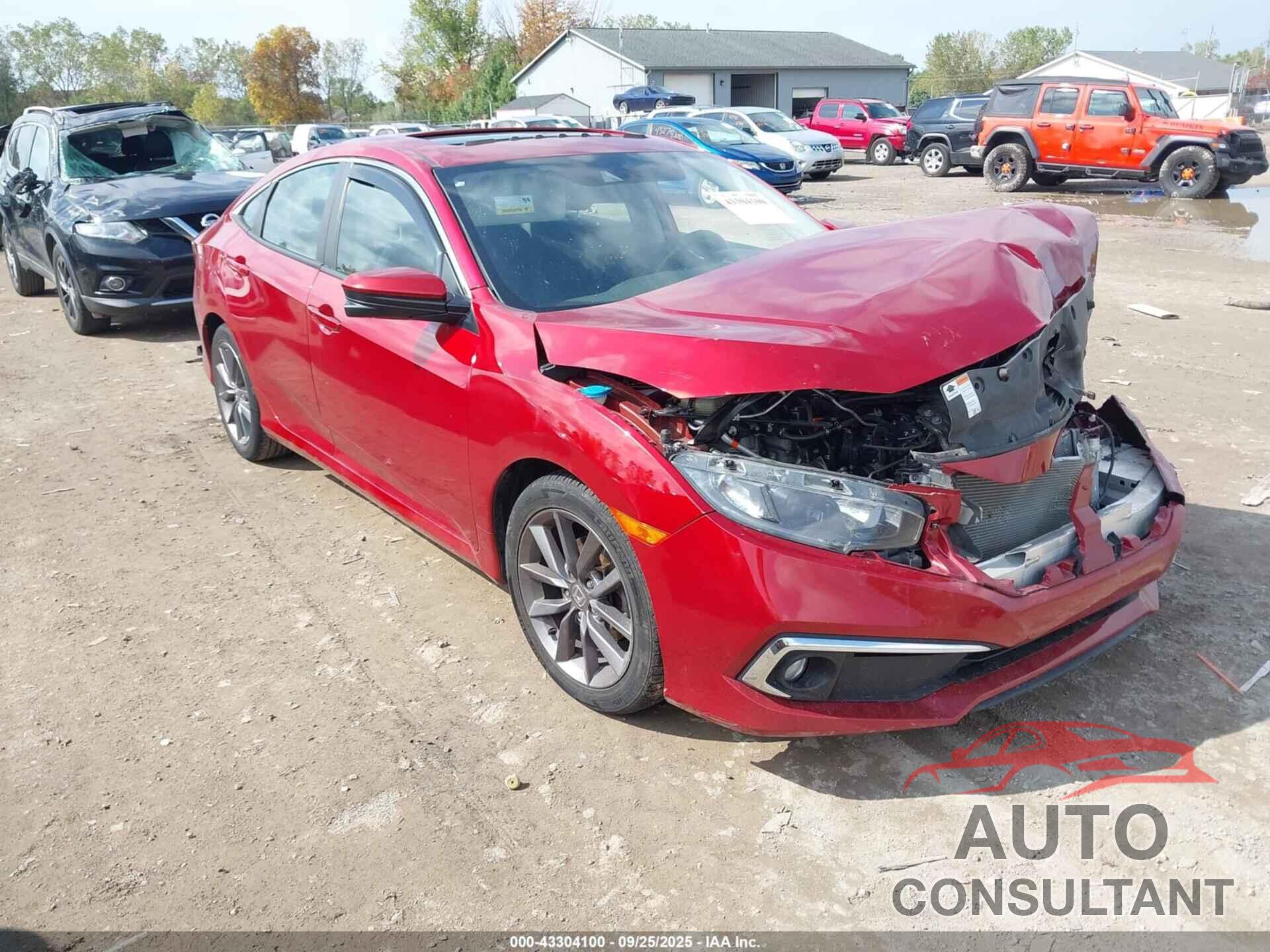 HONDA CIVIC 2020 - 19XFC1F38LE020632