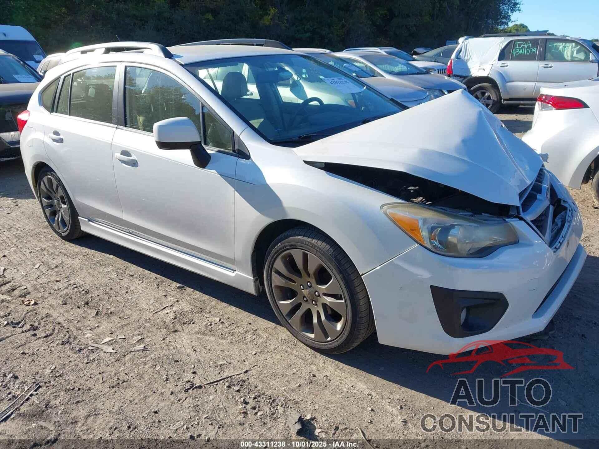 SUBARU IMPREZA 2013 - JF1GPAL63D2804308
