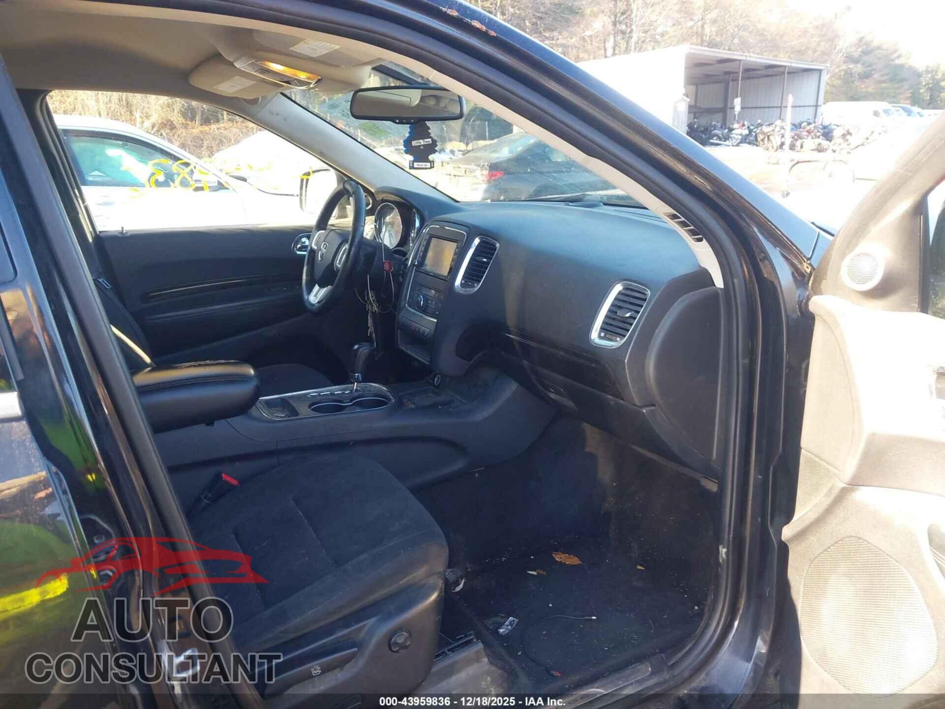 DODGE DURANGO 2012 - 1C4RDJDG5CC265766