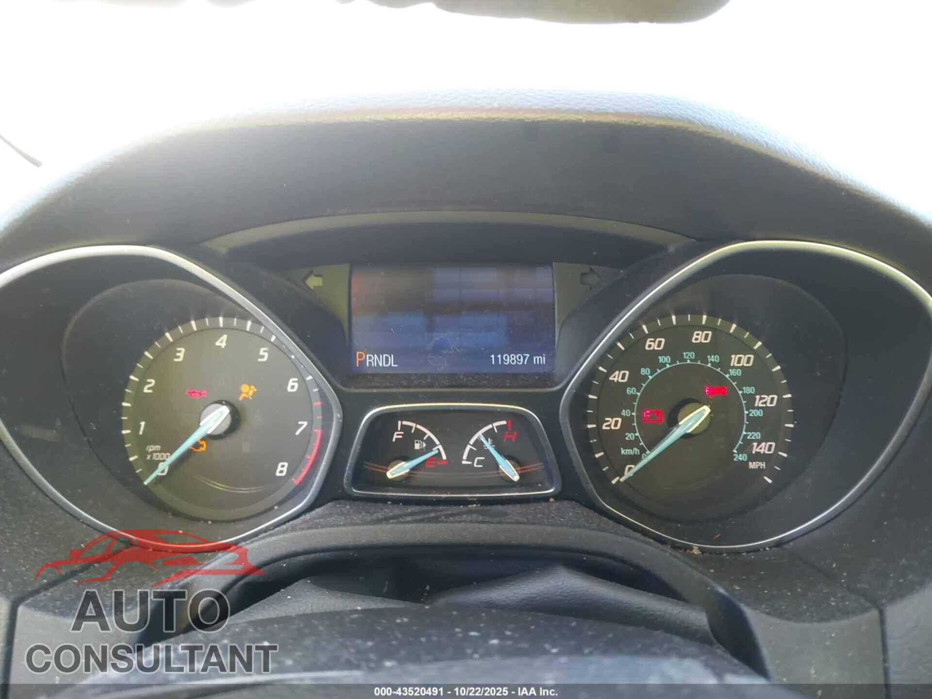 FORD FOCUS 2013 - 1FADP3F28DL291980