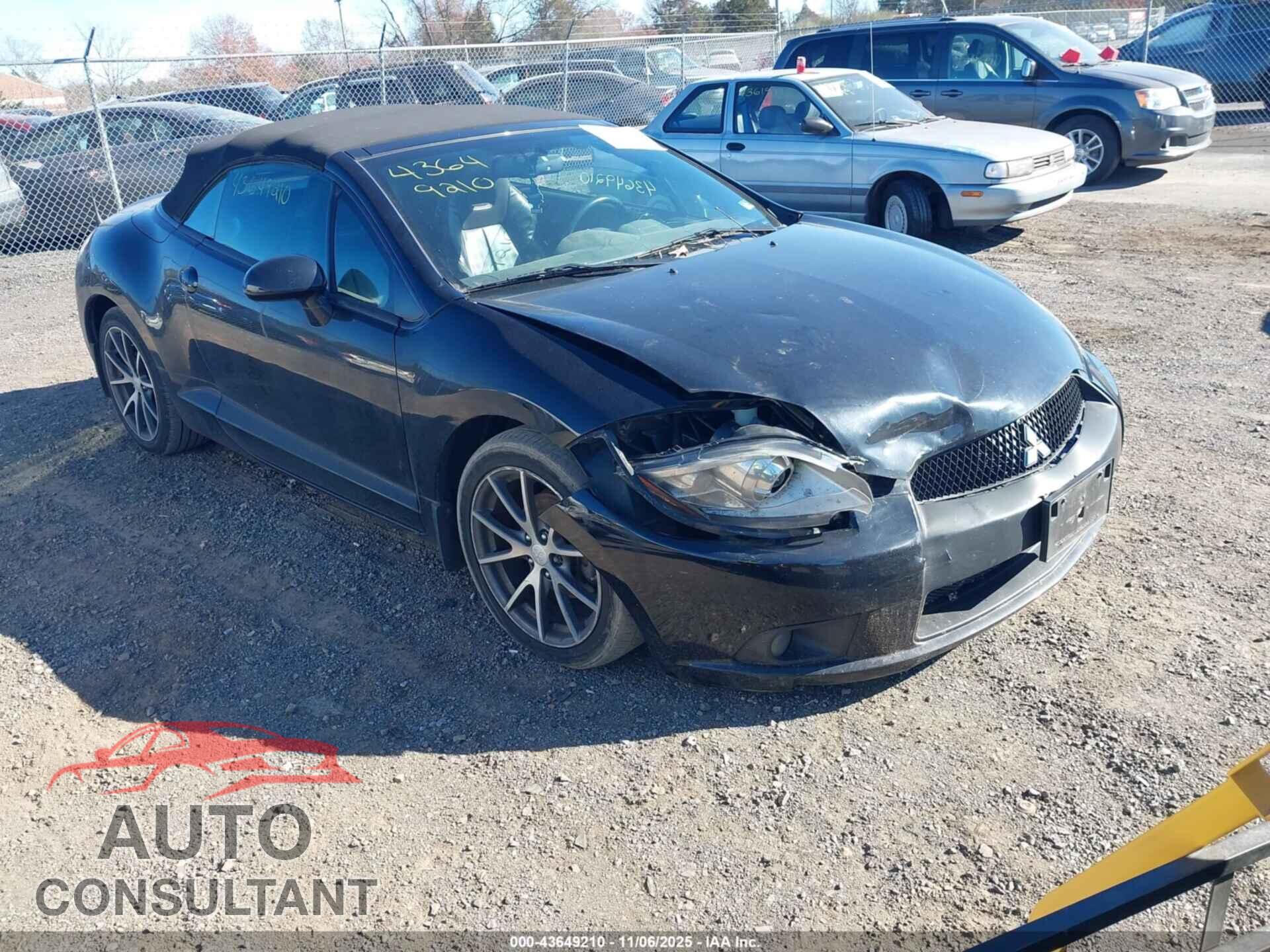 MITSUBISHI ECLIPSE 2012 - 4A37L3ET5CE001563