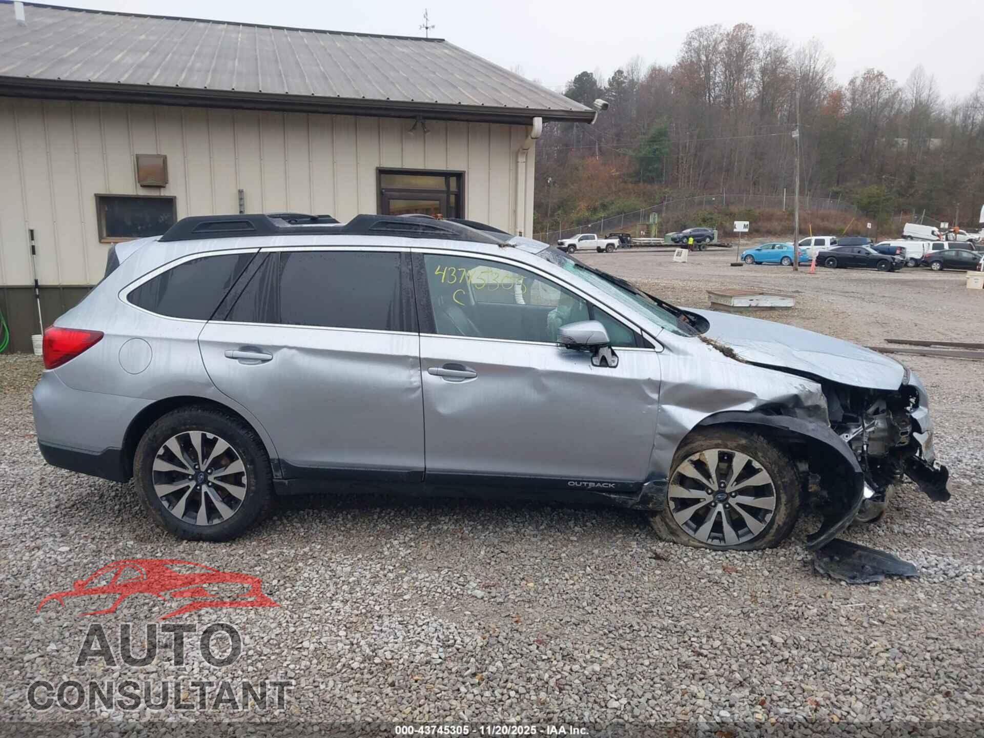 SUBARU OUTBACK 2015 - 4S4BSBLC4F3285387