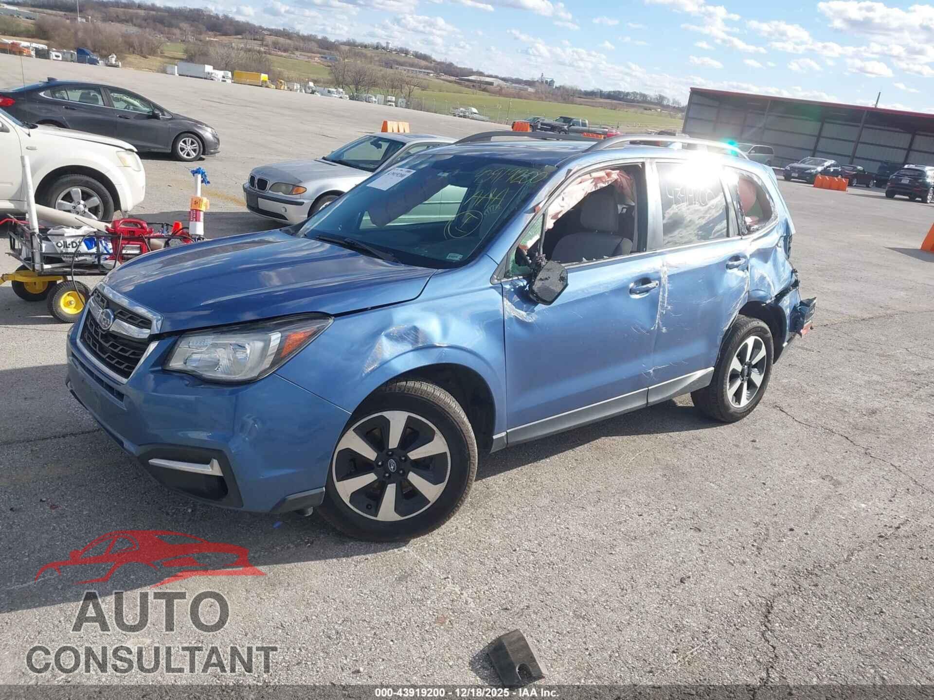 SUBARU FORESTER 2017 - JF2SJAEC0HH457078