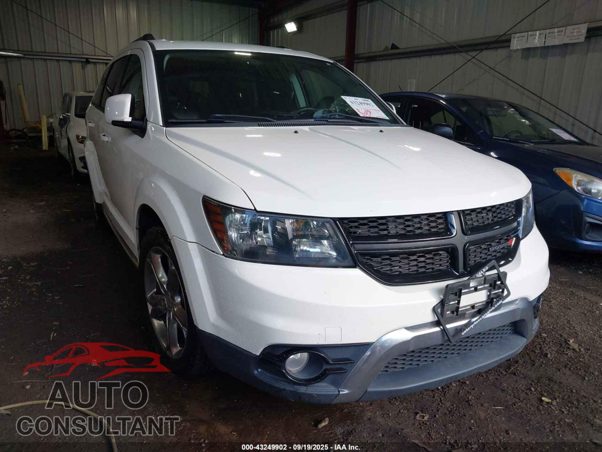 DODGE JOURNEY 2017 - 3C4PDCGGXHT617847