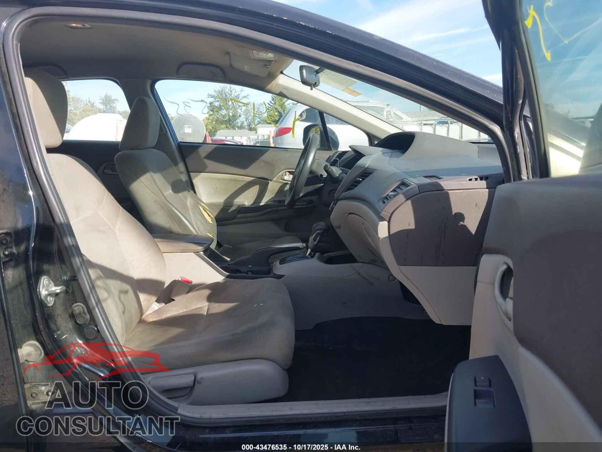 HONDA CIVIC 2012 - 19XFB2F53CE366890