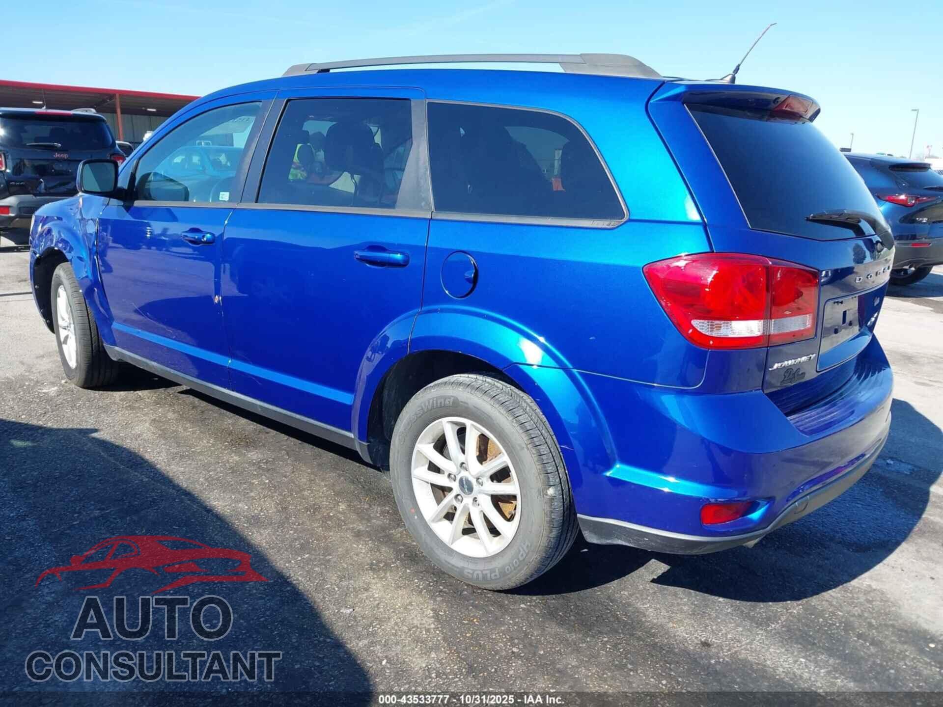 DODGE JOURNEY 2015 - 3C4PDCBG5FT511651