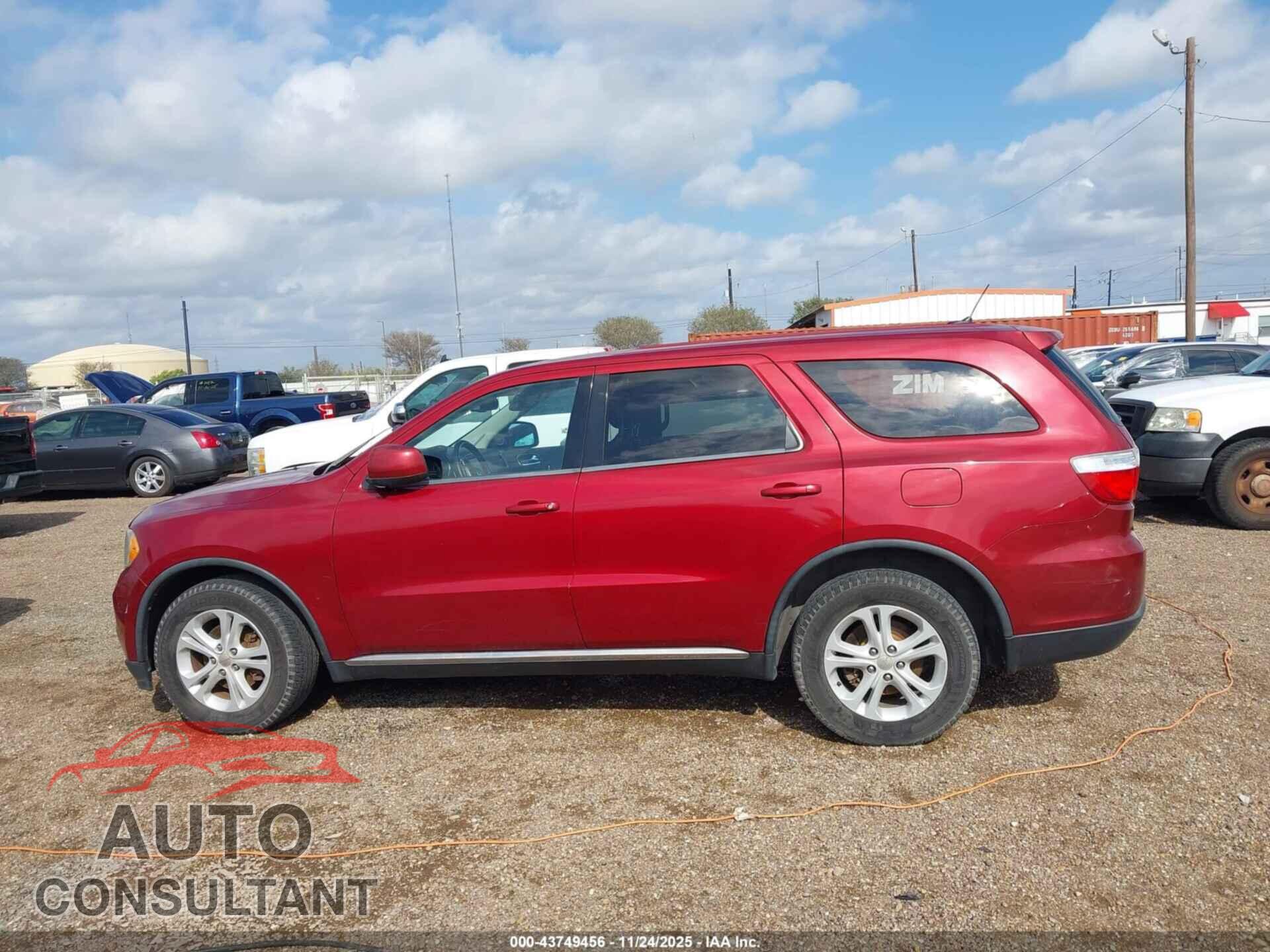 DODGE DURANGO 2013 - 1C4RDHAG5DC678317