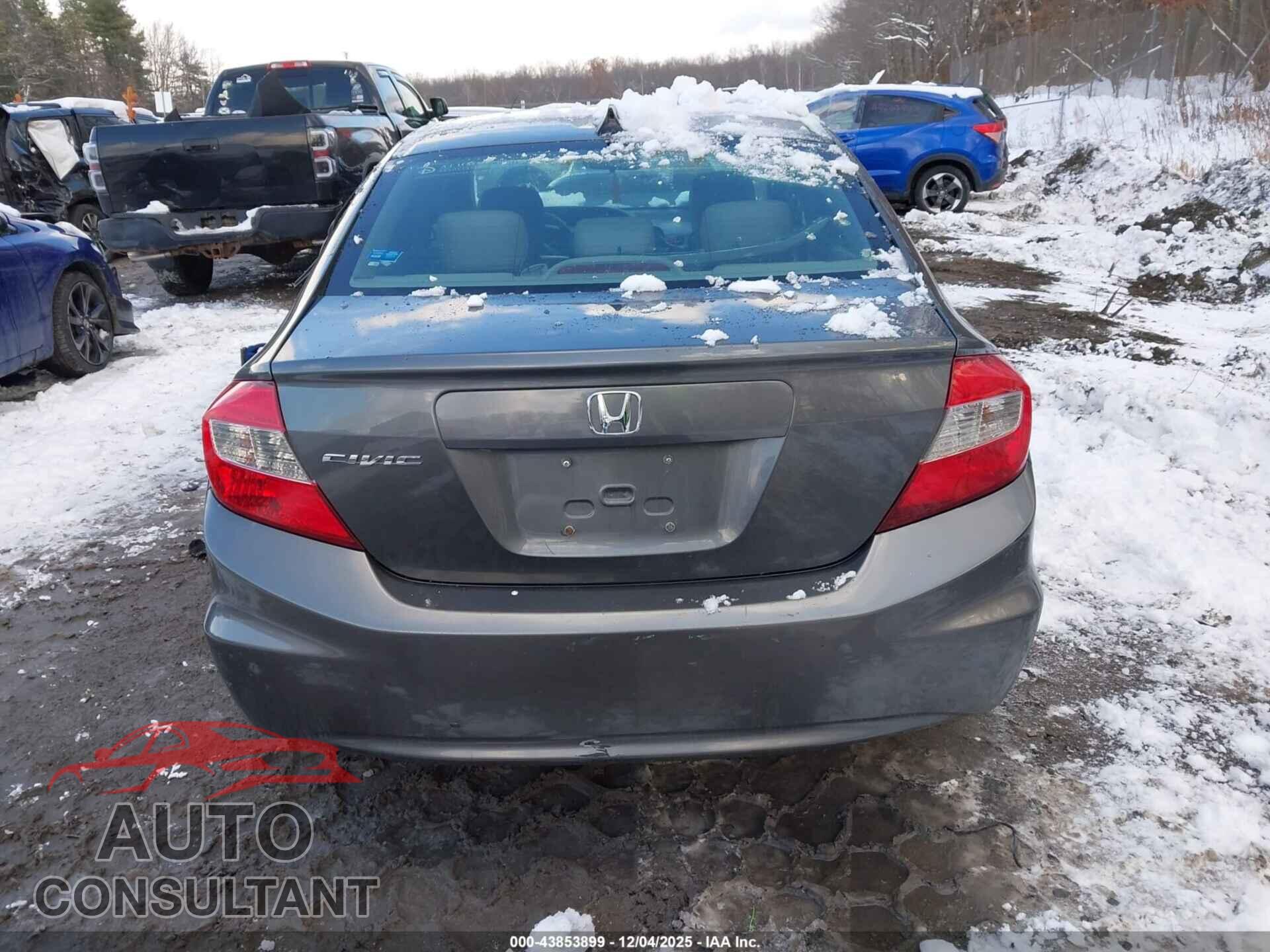 HONDA CIVIC 2012 - 2HGFB2F98CH307018