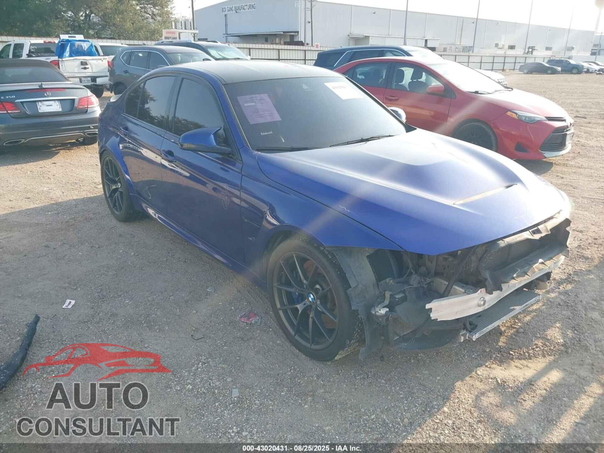 BMW M3 2018 - WBS8M9C59J5L00295
