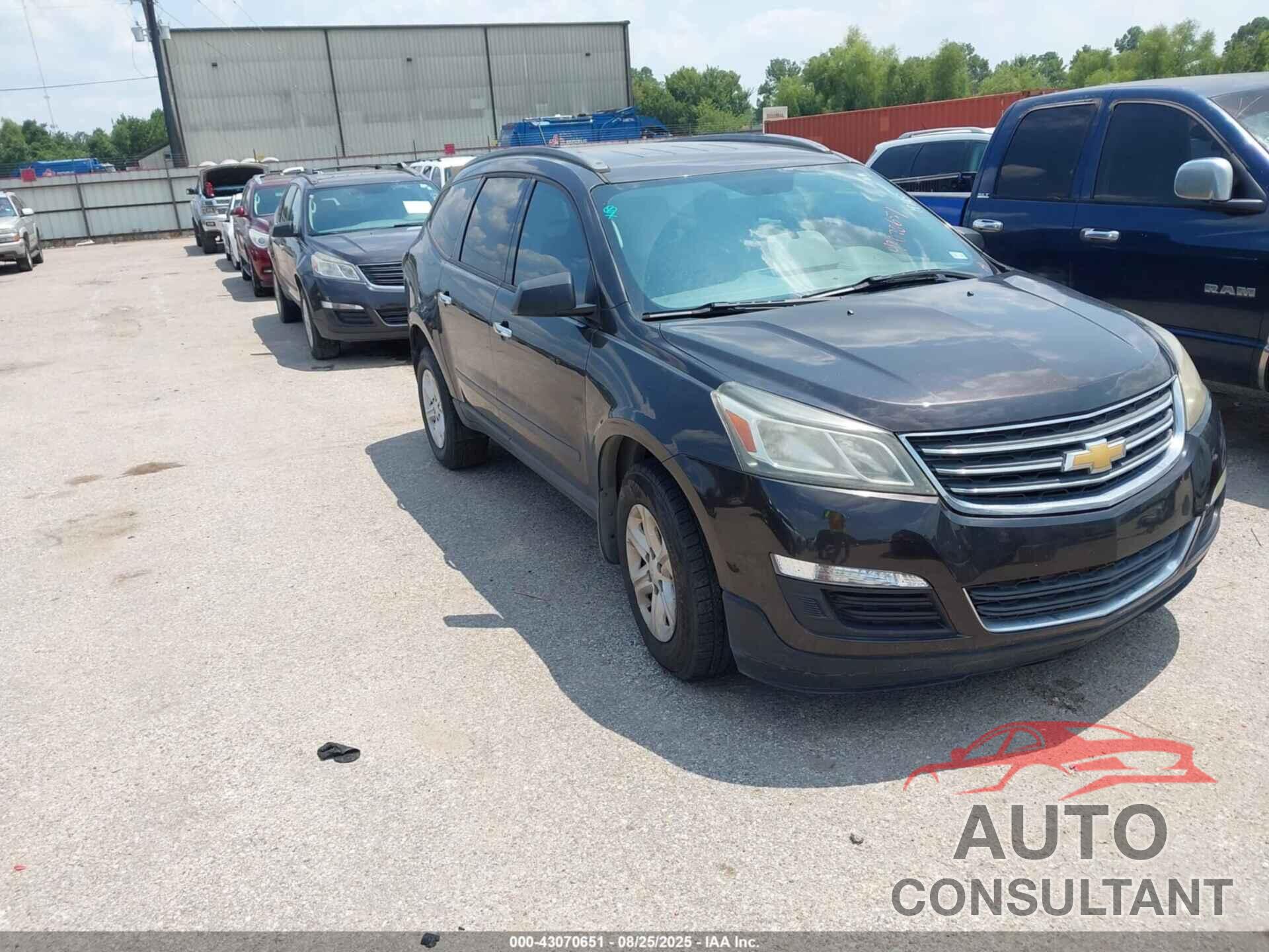 CHEVROLET TRAVERSE 2014 - 1GNKVFEDXEJ341925