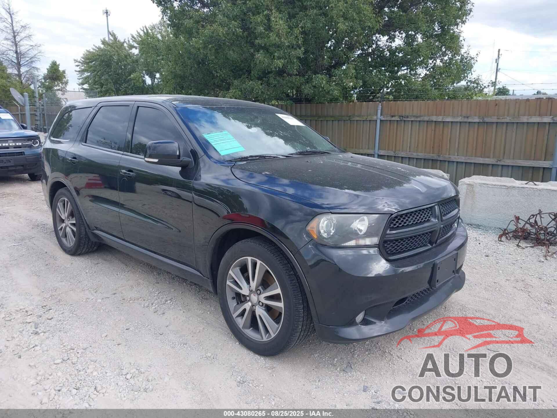 DODGE DURANGO 2013 - 1C4SDJCT4DC667473