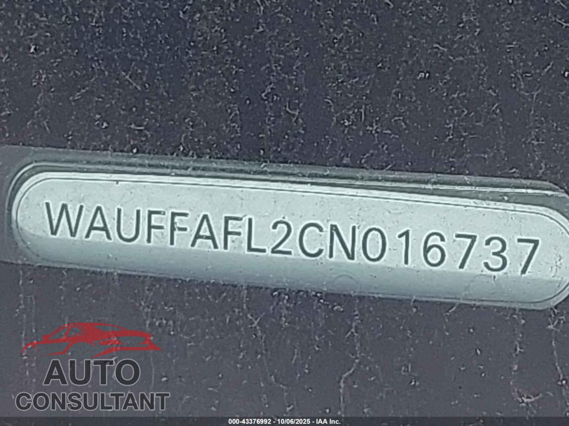 AUDI A4 2012 - WAUFFAFL2CN016737