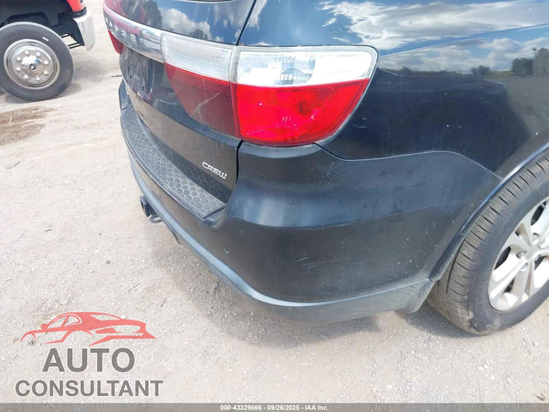 DODGE DURANGO 2011 - 1D4RD4GG6BC627974