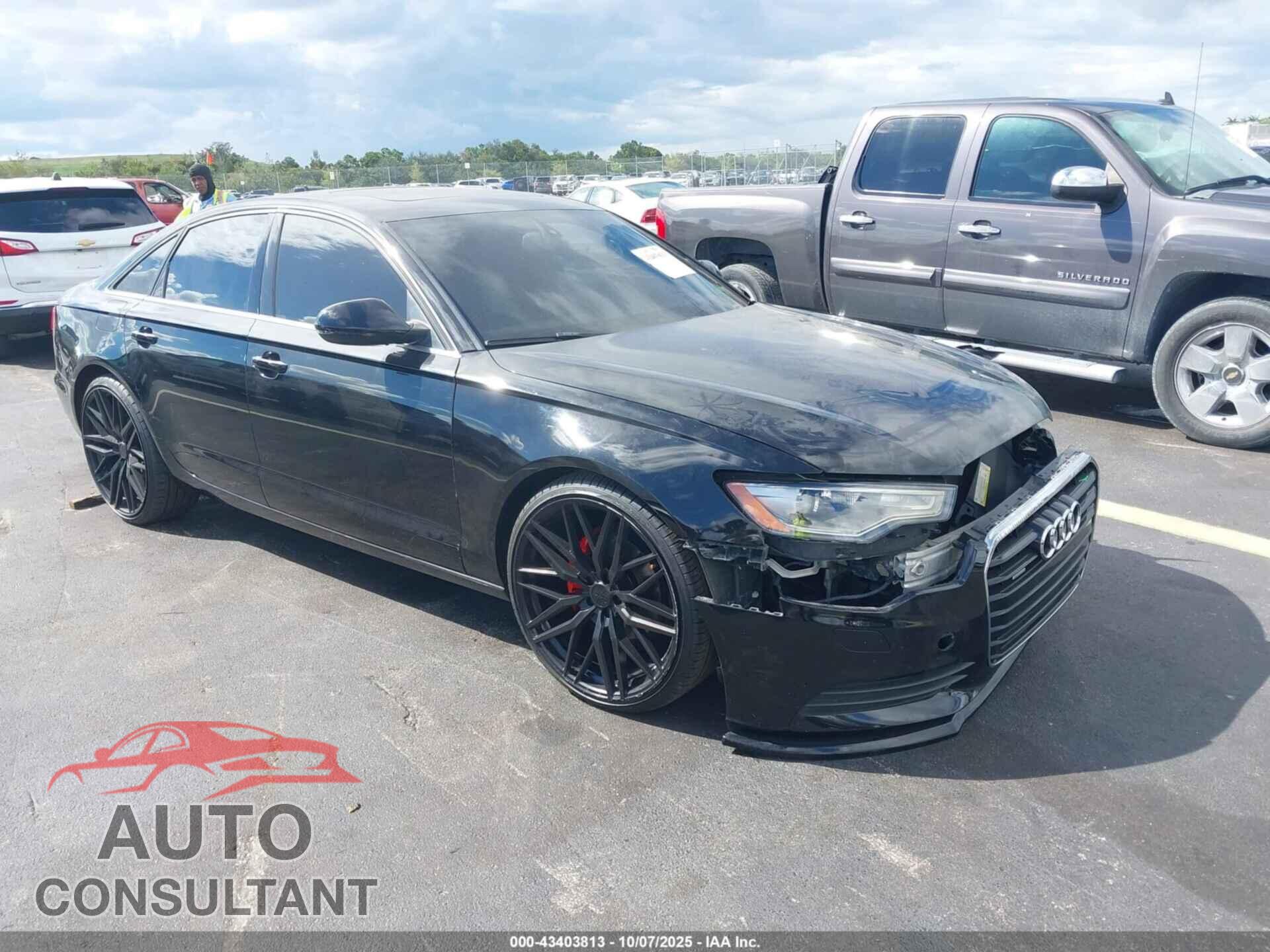 AUDI A6 2013 - WAUGFAFC1DN012071