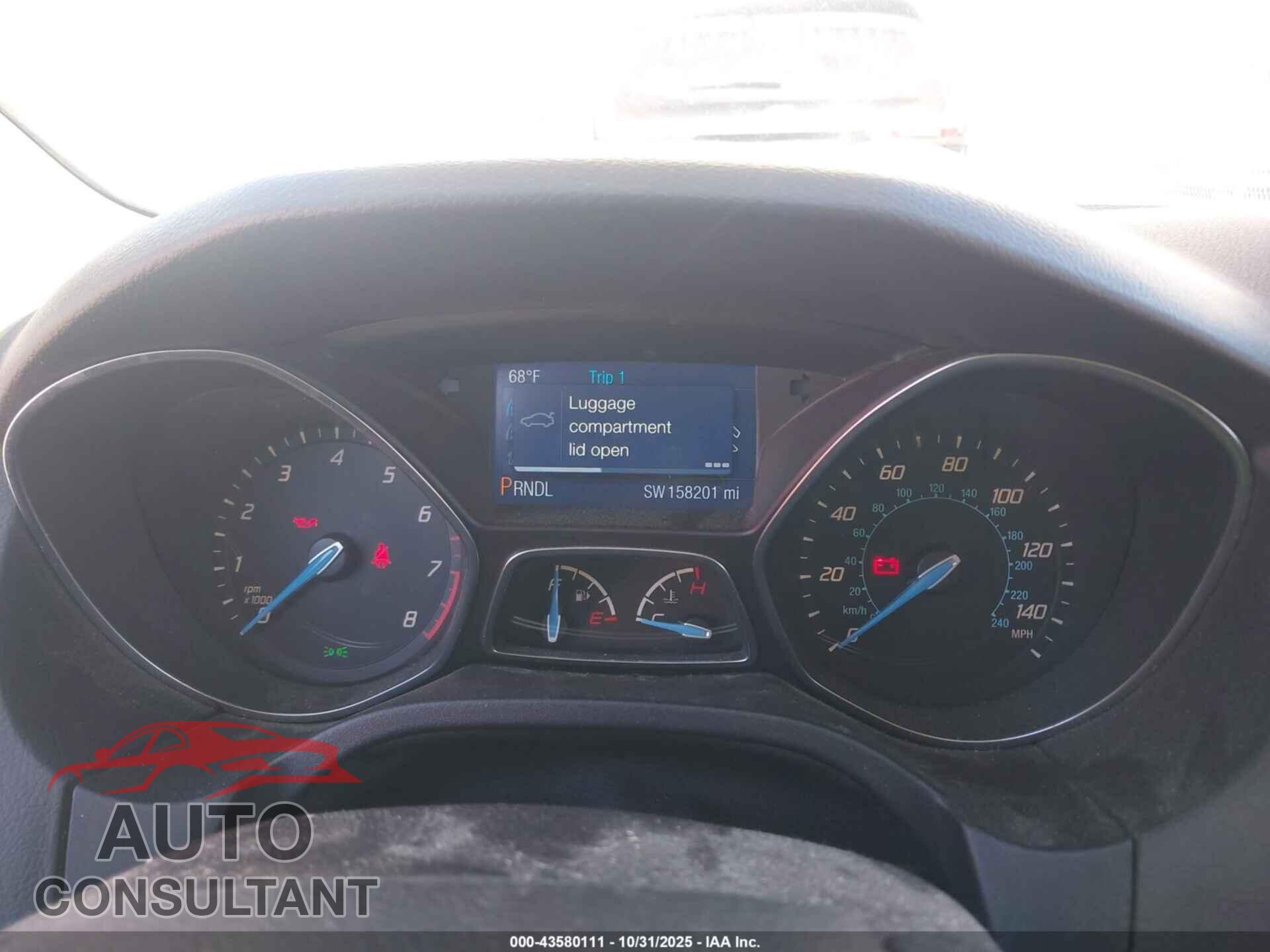 FORD FOCUS 2014 - 1FADP3F22EL345355