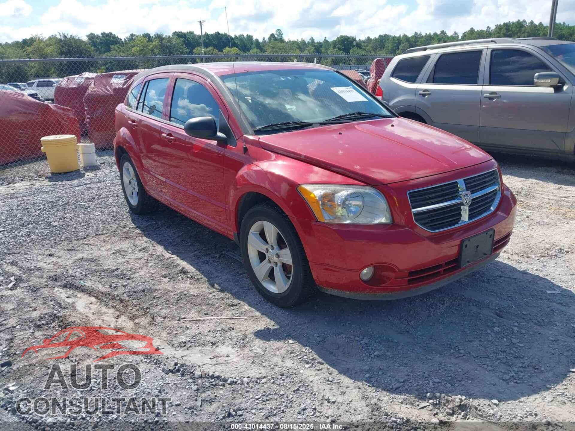 DODGE CALIBER 2012 - 1C3CDWDA1CD532365