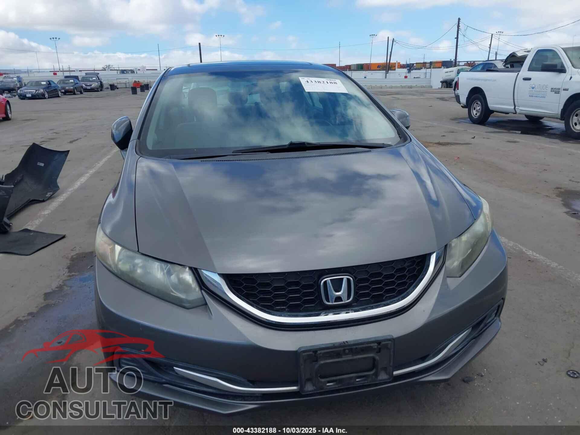 HONDA CIVIC 2013 - 19XFB2F85DE268245