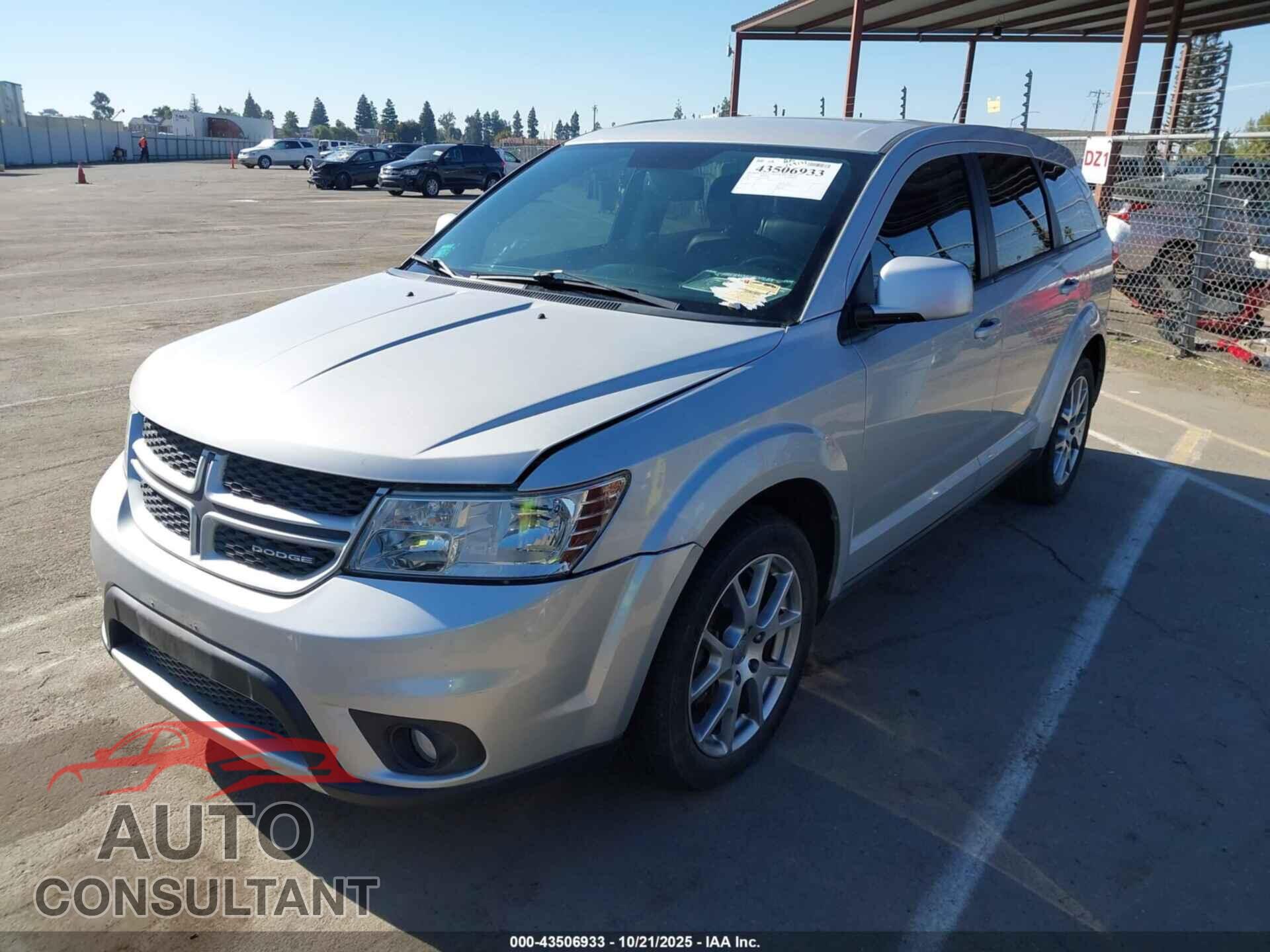 DODGE JOURNEY 2012 - 3C4PDCEG0CT228498