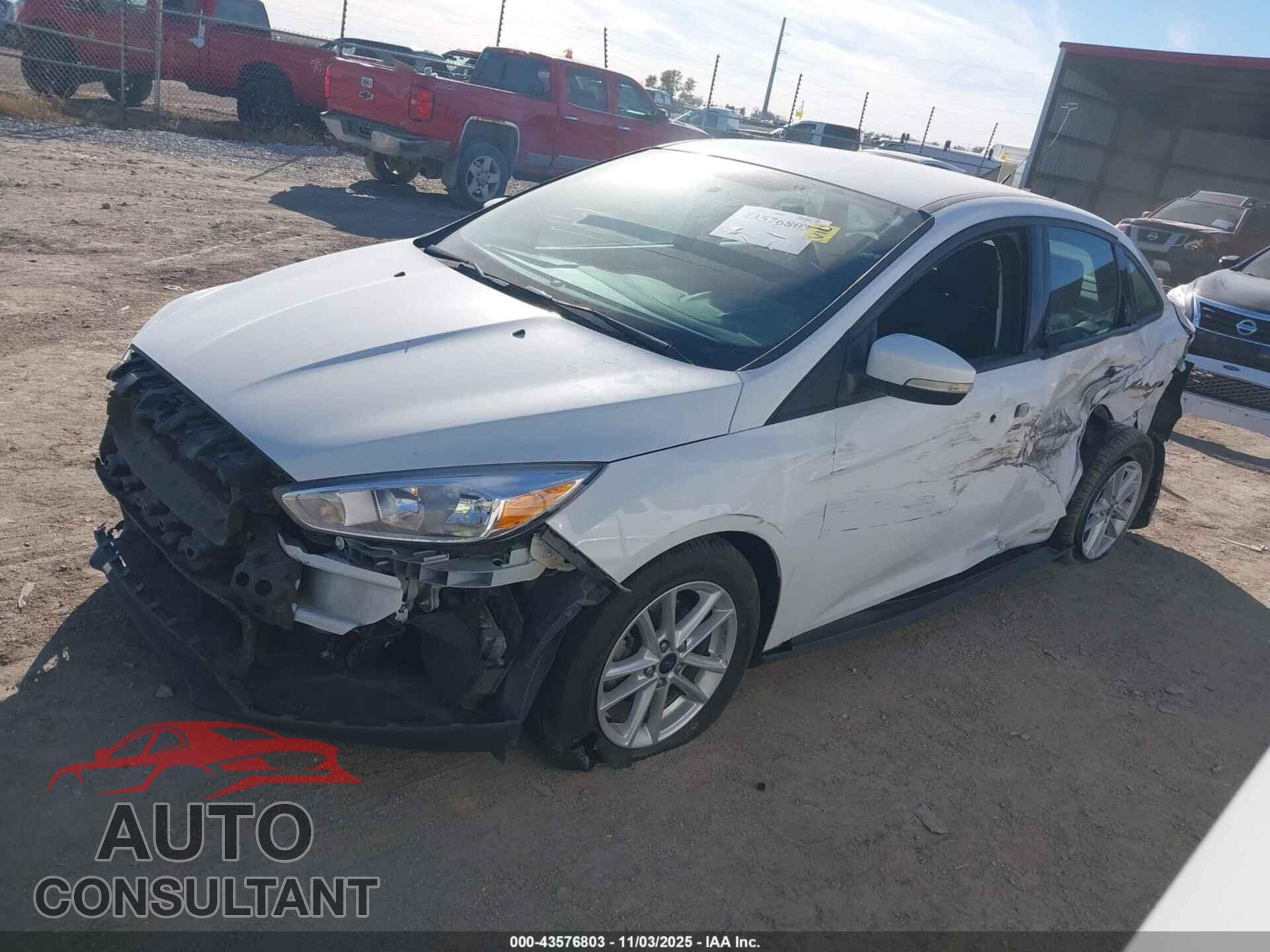 FORD FOCUS 2016 - 1FADP3F2XGL303325