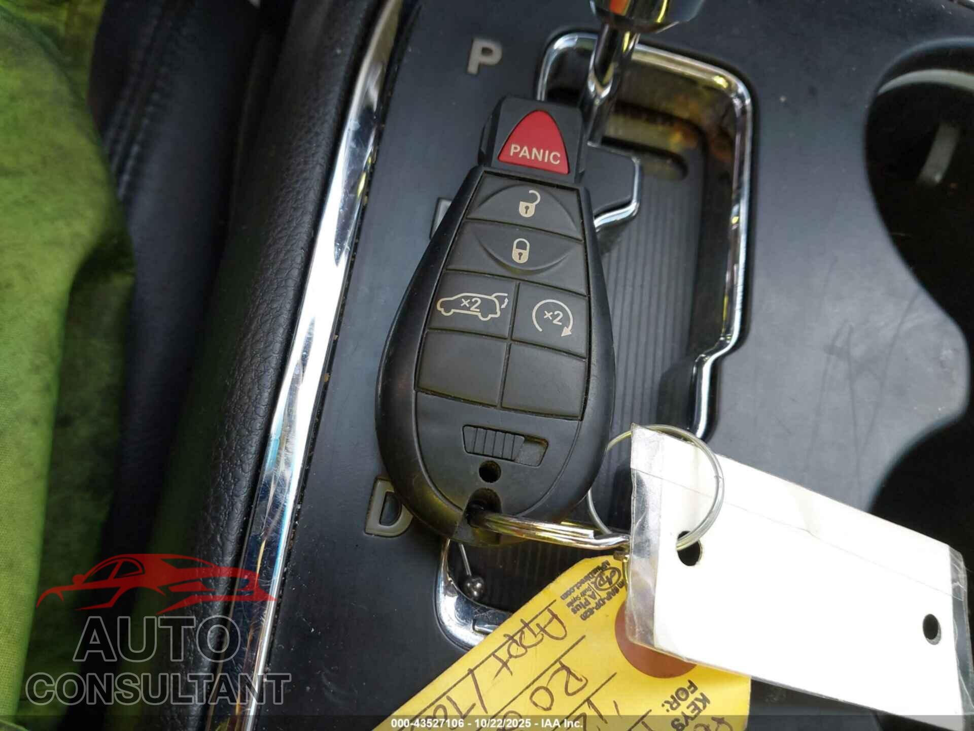 DODGE DURANGO 2012 - 1C4SDJDT2CC358890
