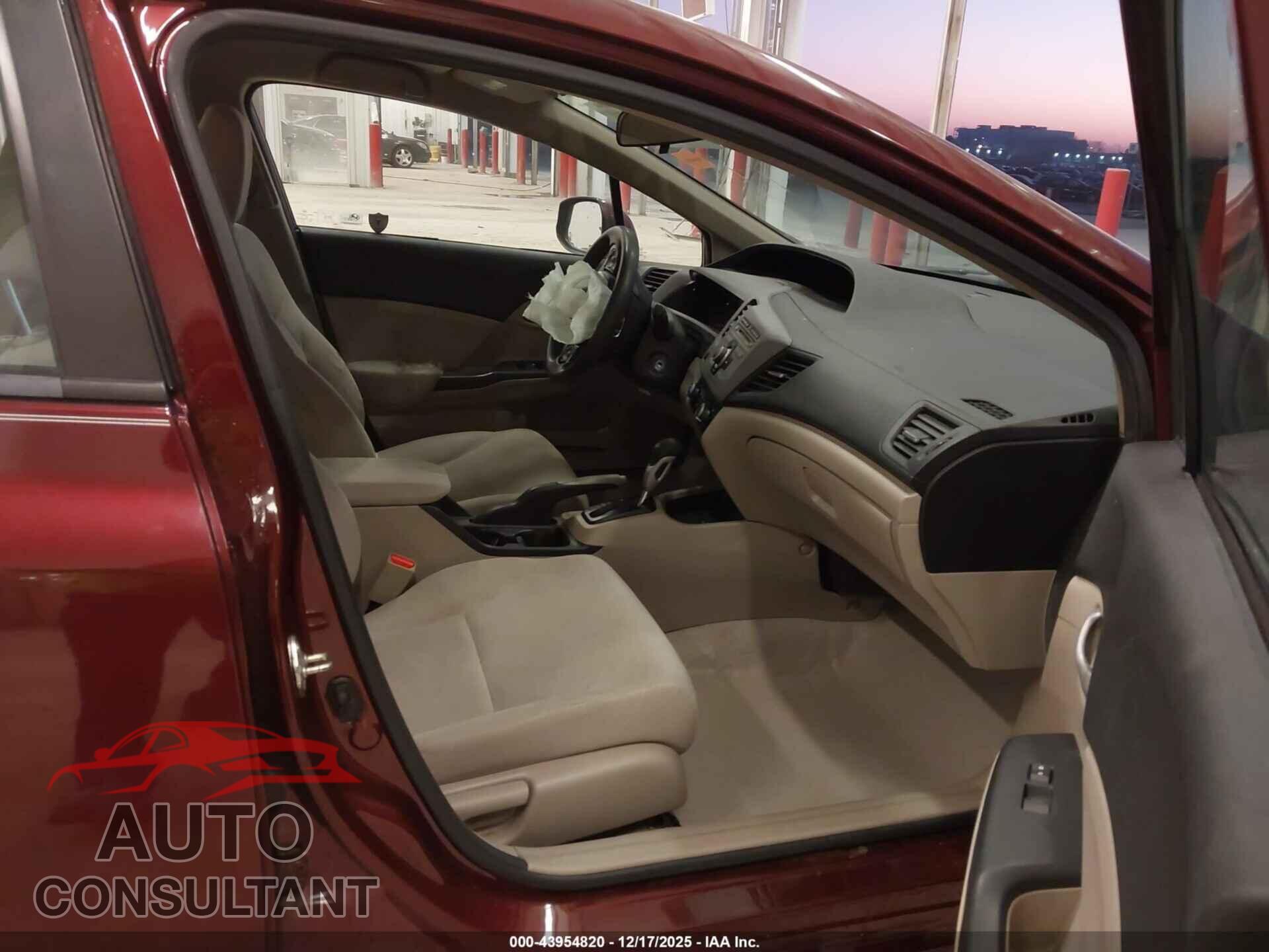 HONDA CIVIC 2012 - 19XFB2F55CE065988