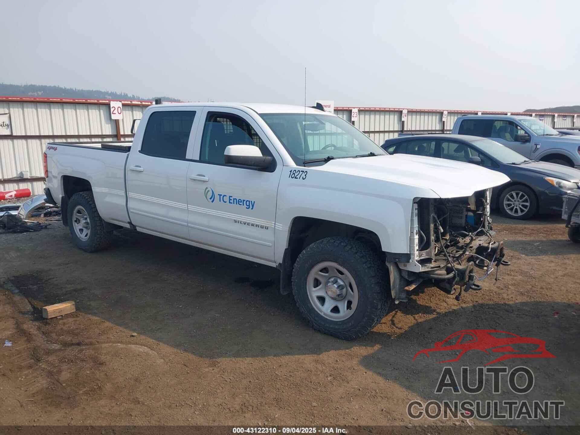 CHEVROLET SILVERADO 1500 2018 - 3GCUKREC9JG395487