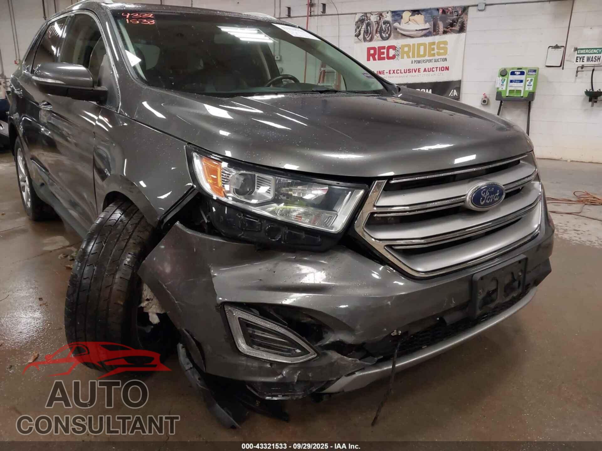 FORD EDGE 2017 - 2FMPK4K9XHBB46911
