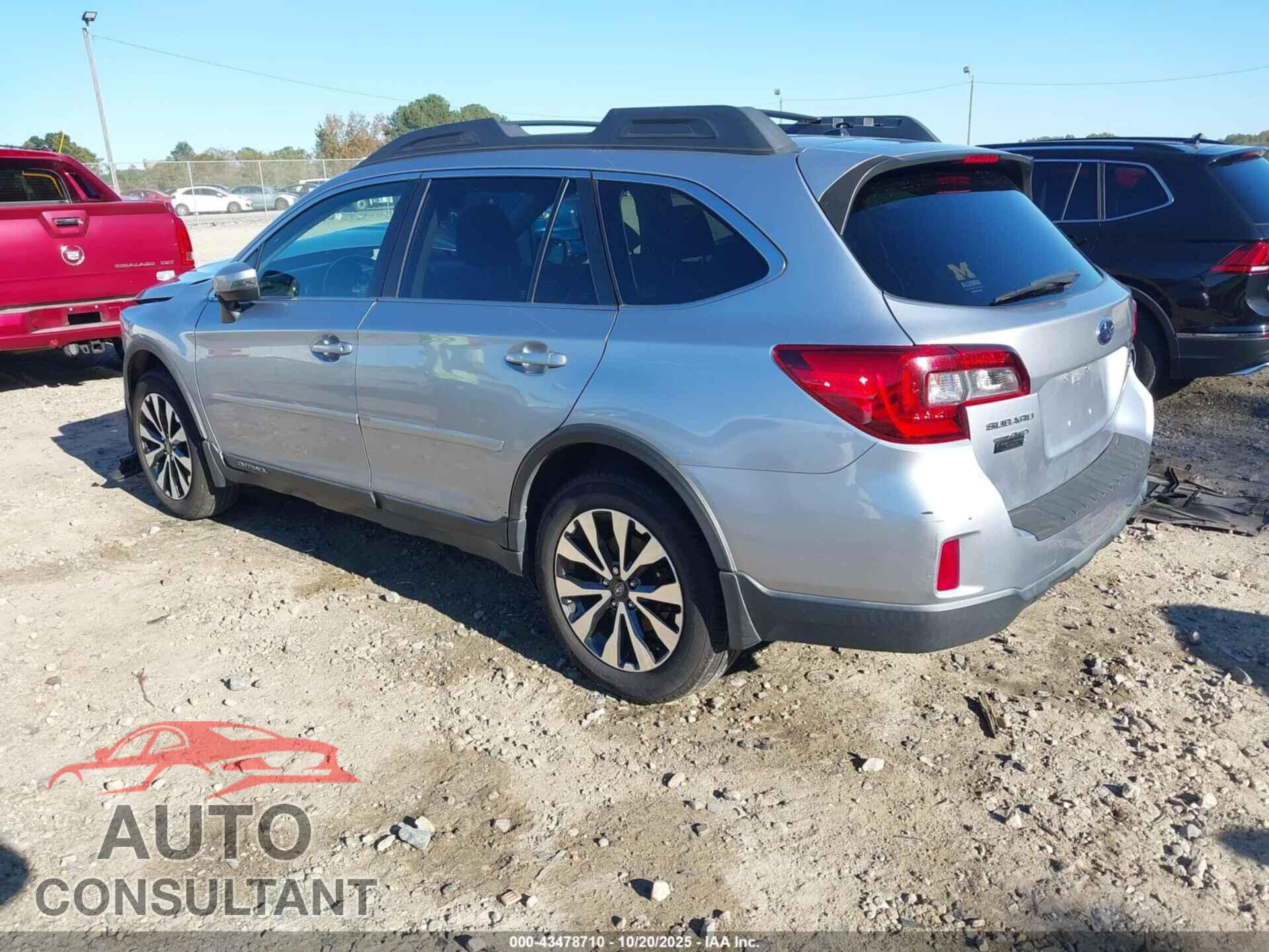 SUBARU OUTBACK 2015 - 4S4BSBLC2F3263887