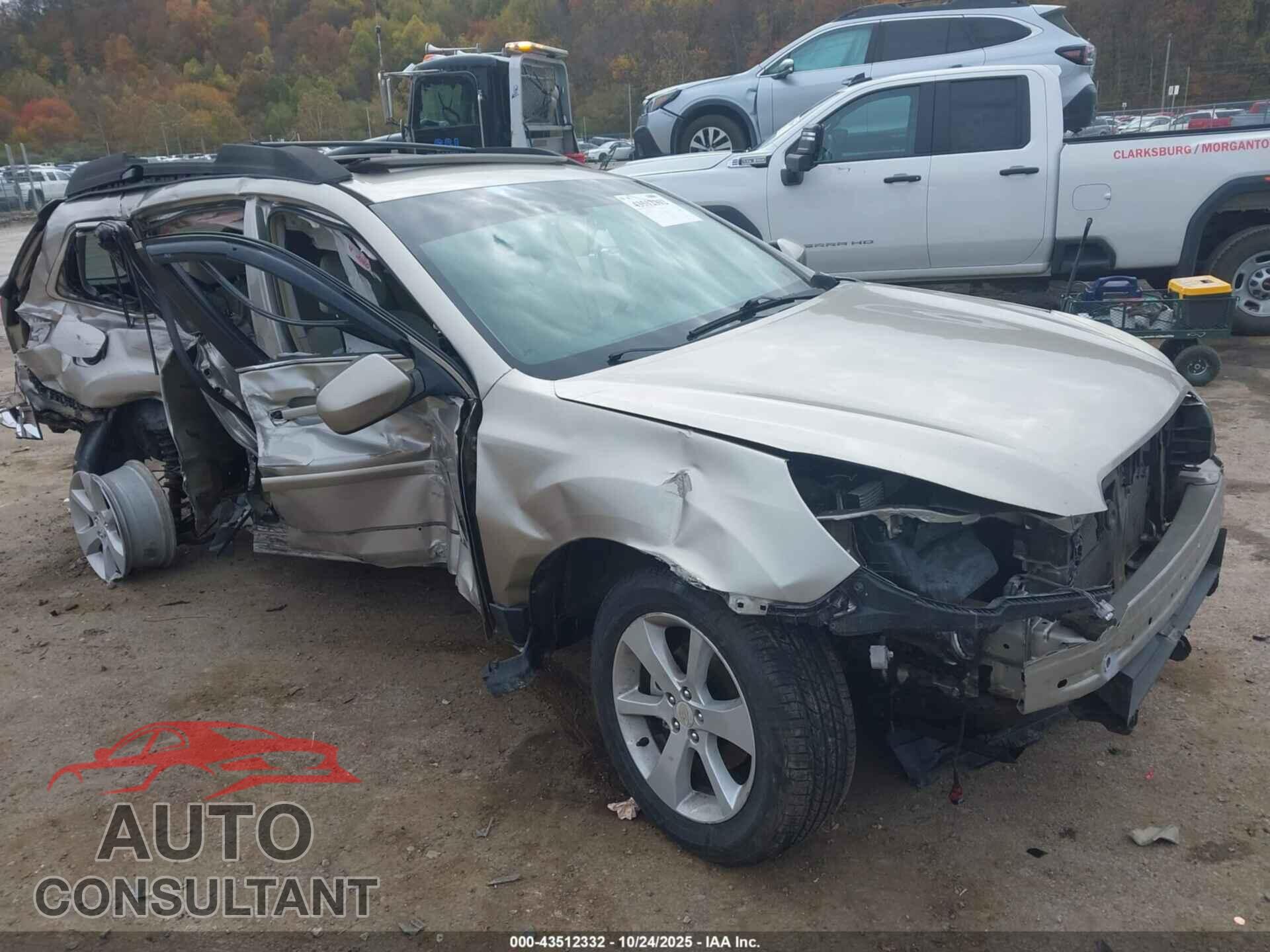 SUBARU OUTBACK 2014 - 4S4BRBDC0E3324663