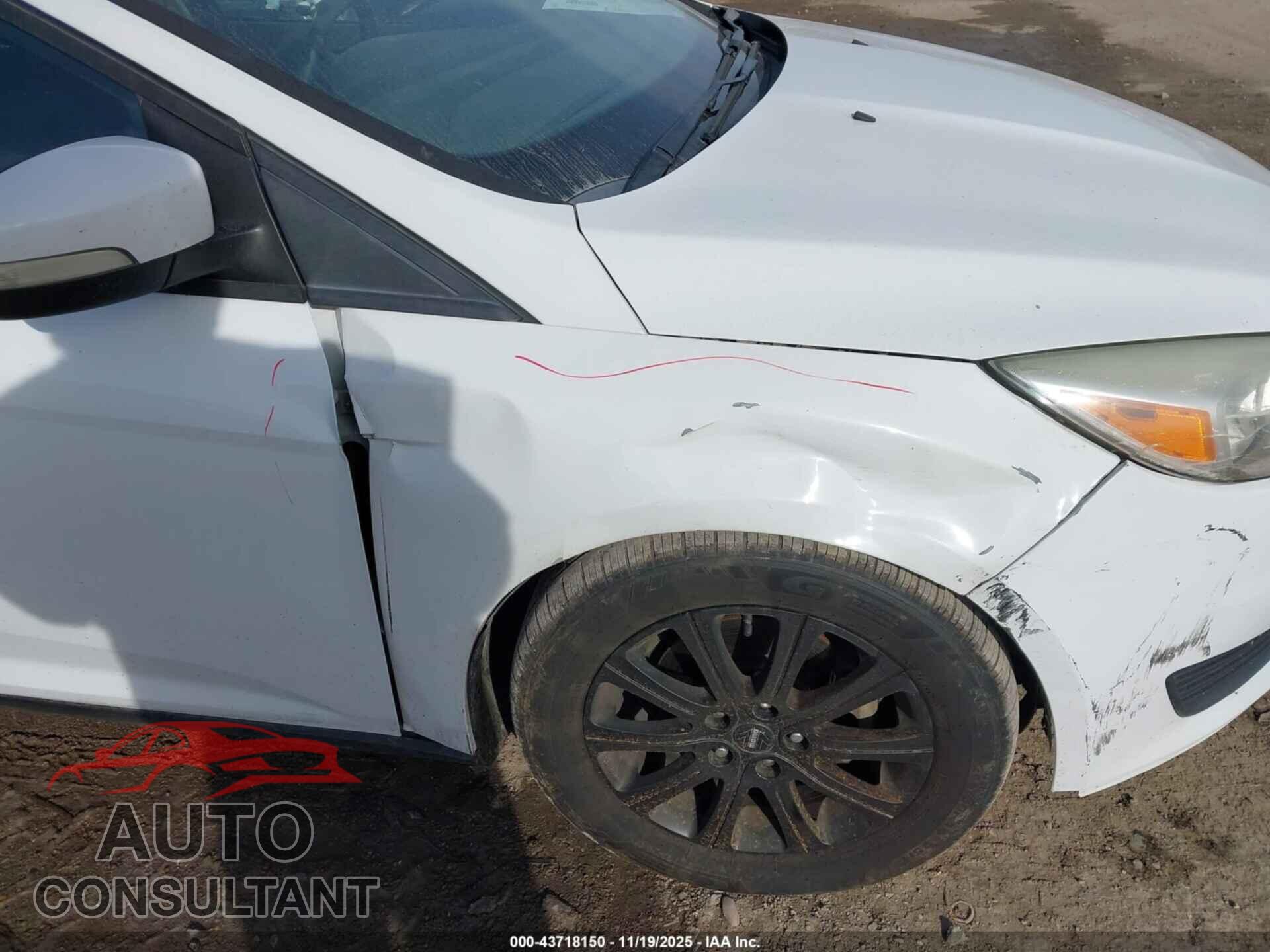 FORD FOCUS 2017 - 1FADP3F29HL286650