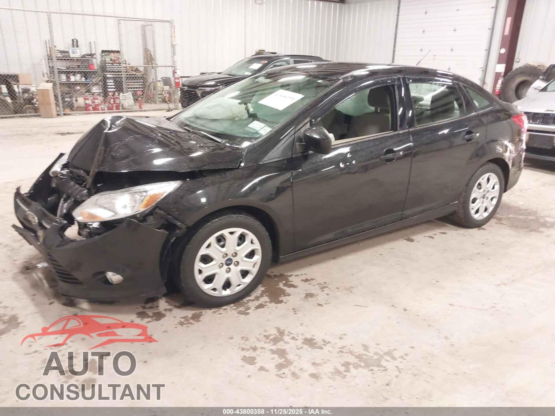 FORD FOCUS 2012 - 1FAHP3F25CL456948