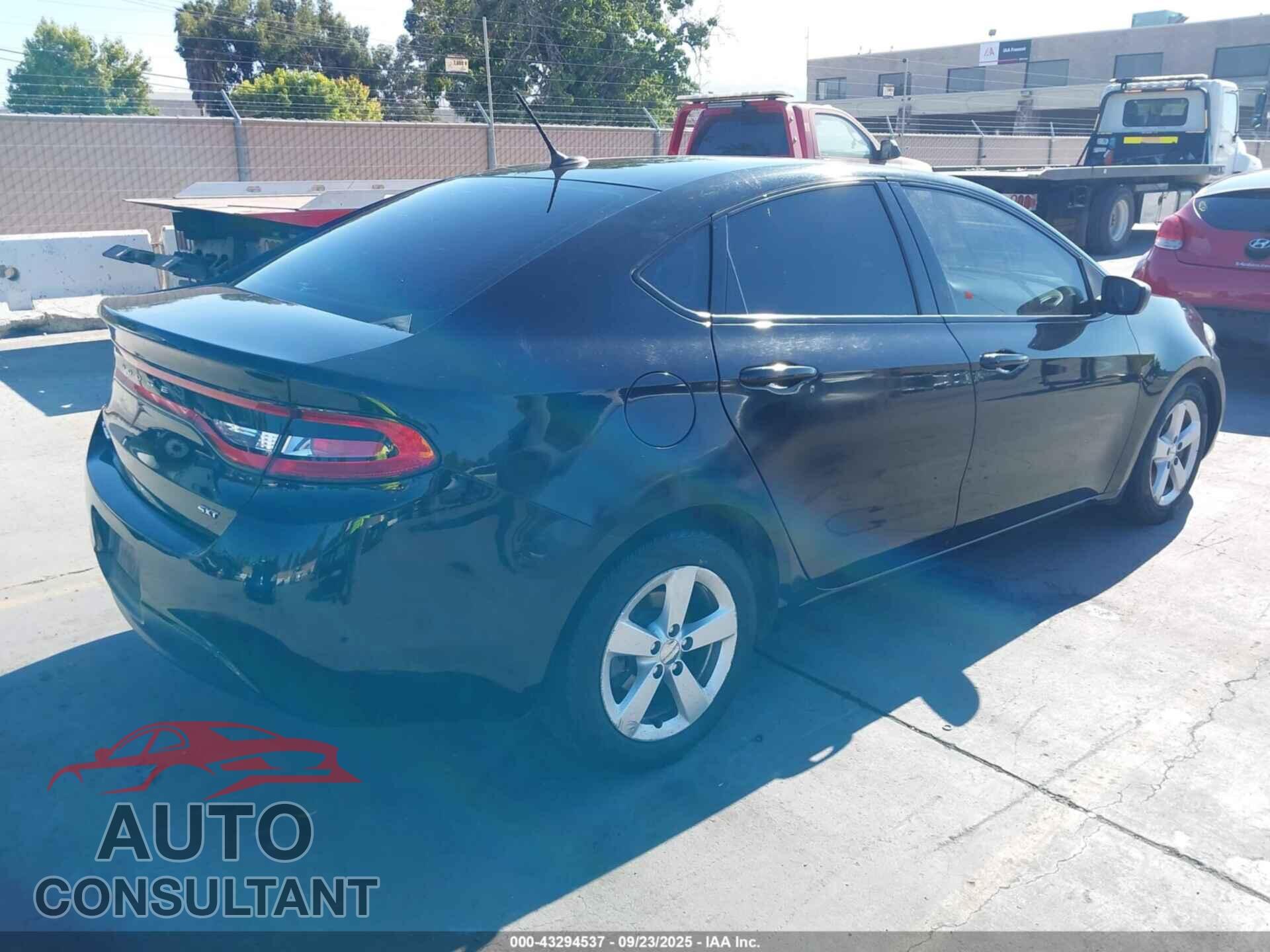 DODGE DART 2015 - 1C3CDFBB1FD227206