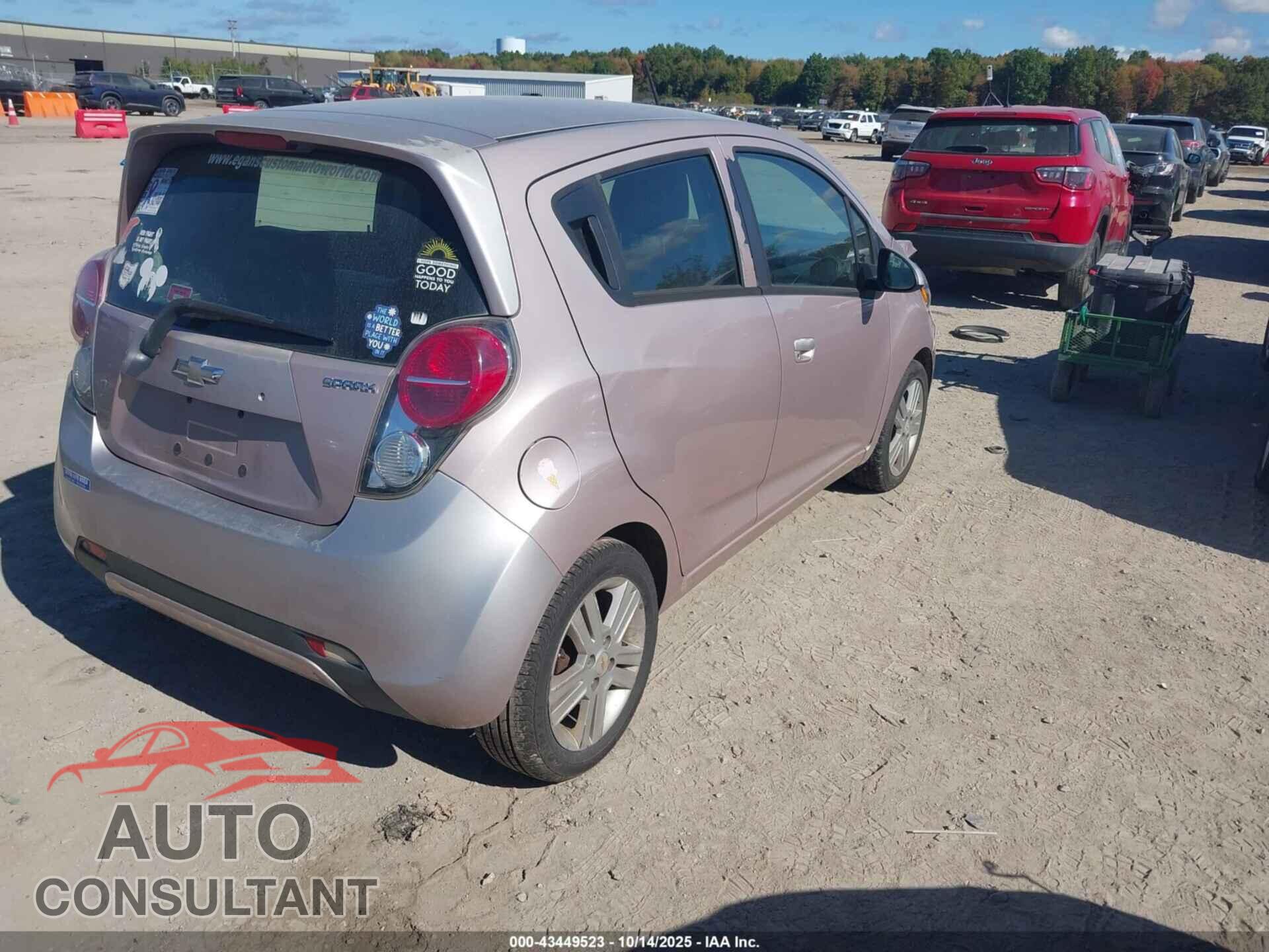 CHEVROLET SPARK 2013 - KL8CB6S91DC538841