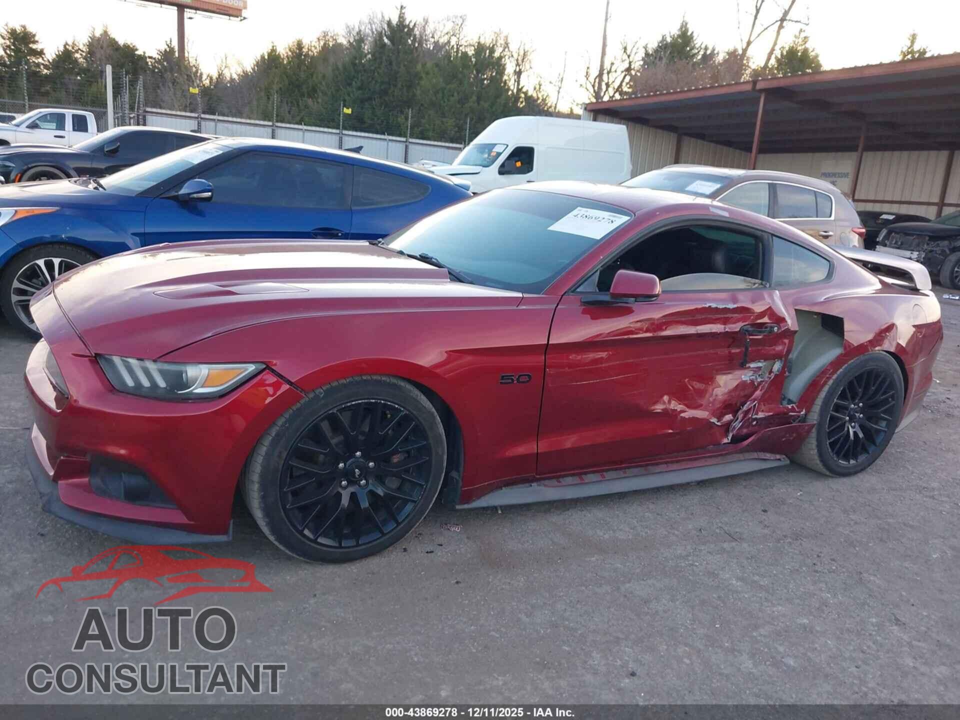 FORD MUSTANG 2017 - 1FA6P8CF8H5203341