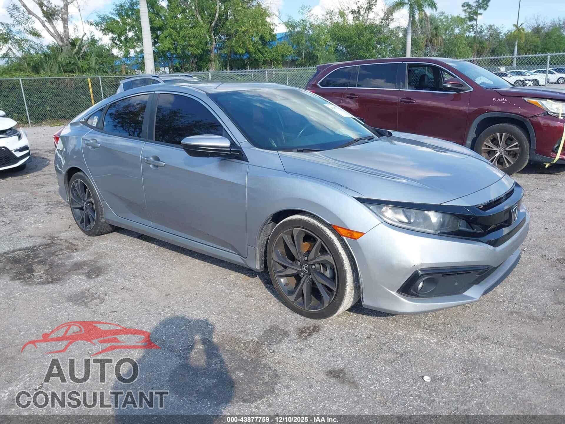 HONDA CIVIC 2020 - 19XFC2F88LE003458