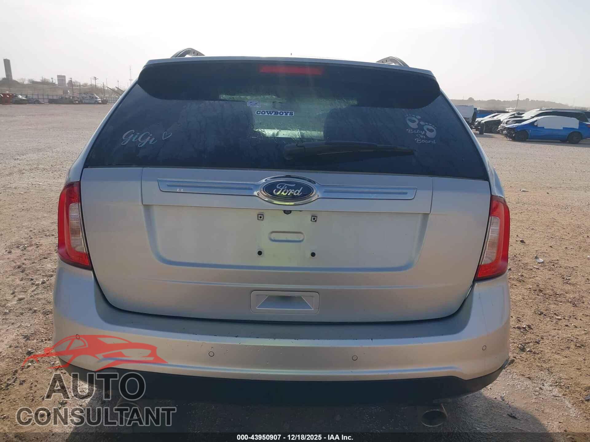 FORD EDGE 2013 - 2FMDK3JC4DBB78600