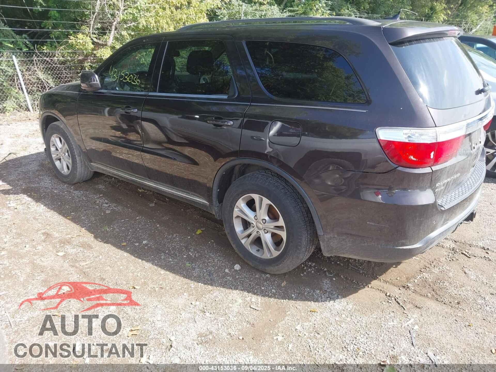 DODGE DURANGO 2013 - 1C4RDJAGXDC601711