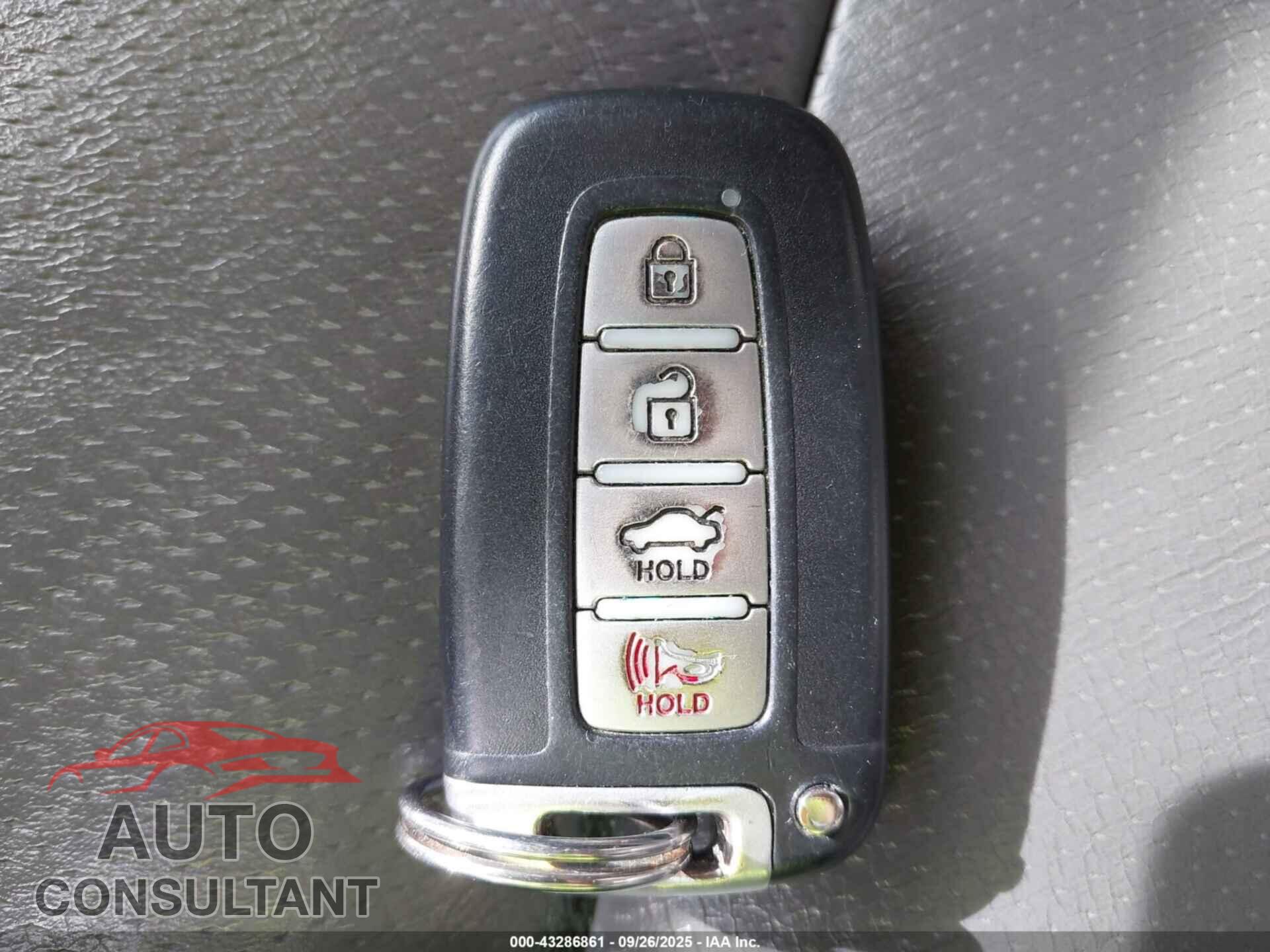 HYUNDAI SONATA 2012 - 5NPEC4AC0CH377724