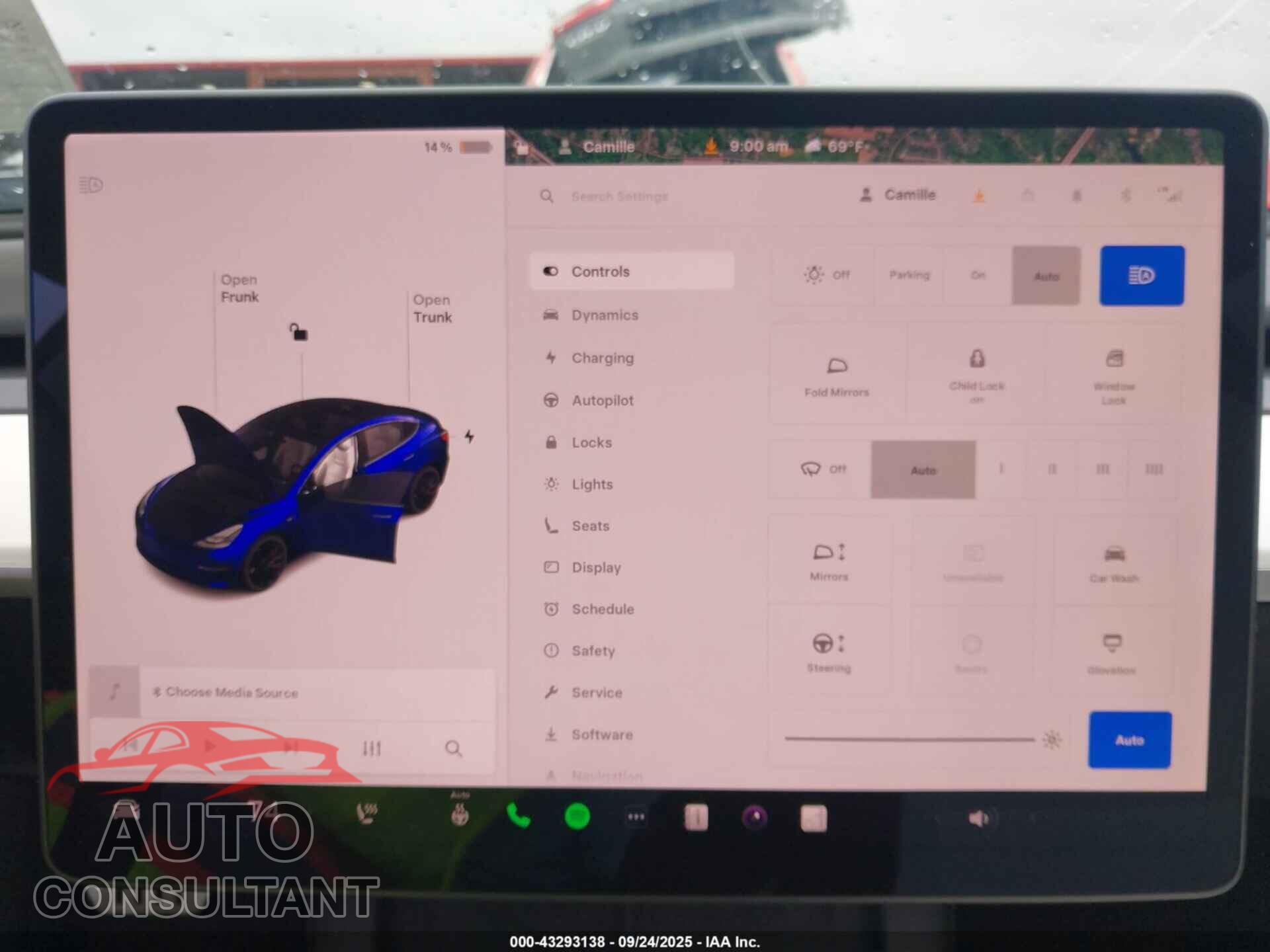 TESLA MODEL 3 2021 - 5YJ3E1EC0MF980912