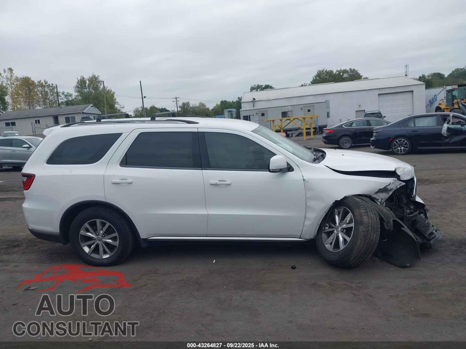 DODGE DURANGO 2016 - 1C4RDJDGXGC353606