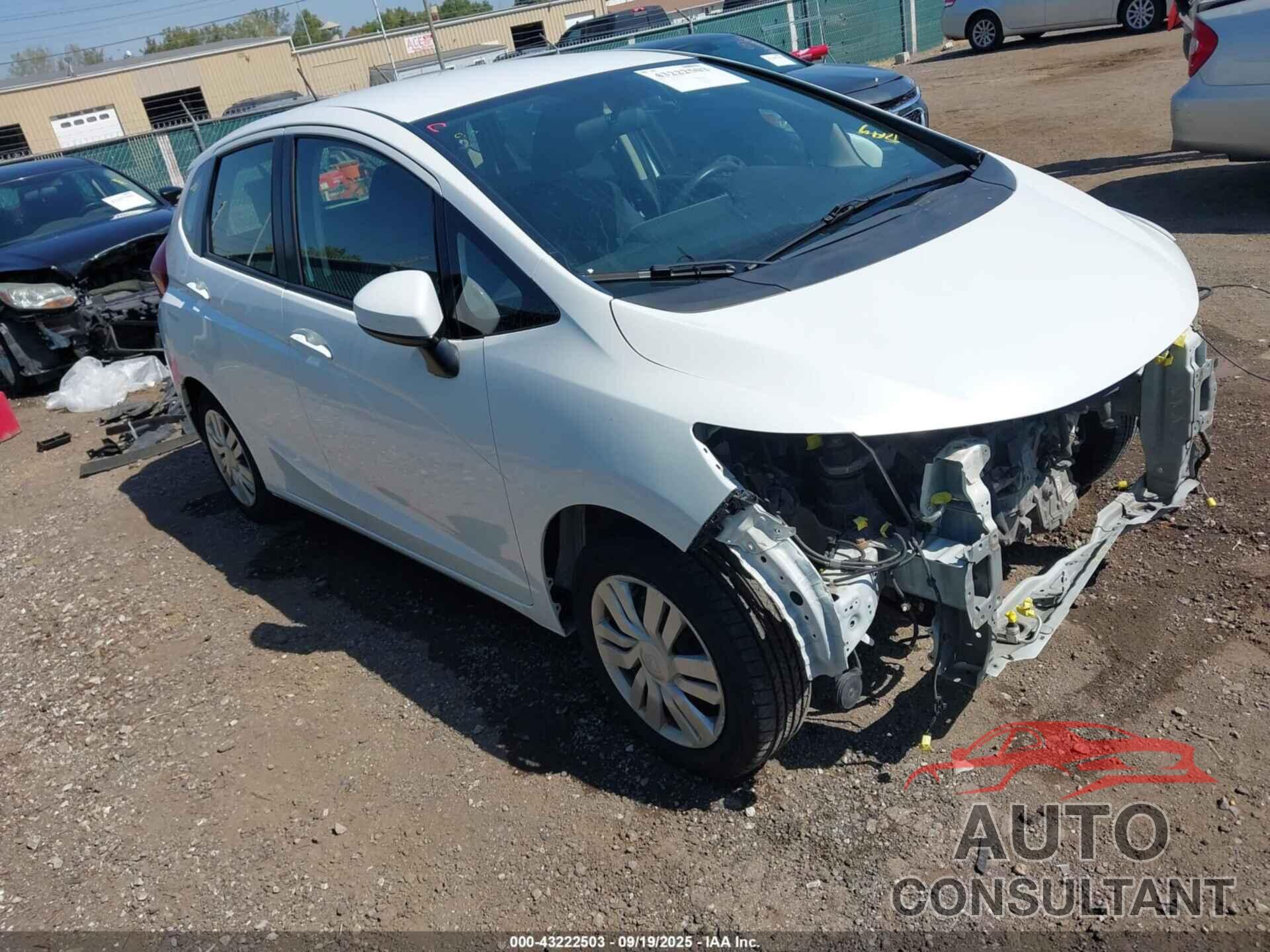 HONDA FIT 2016 - JHMGK5H59GX018373