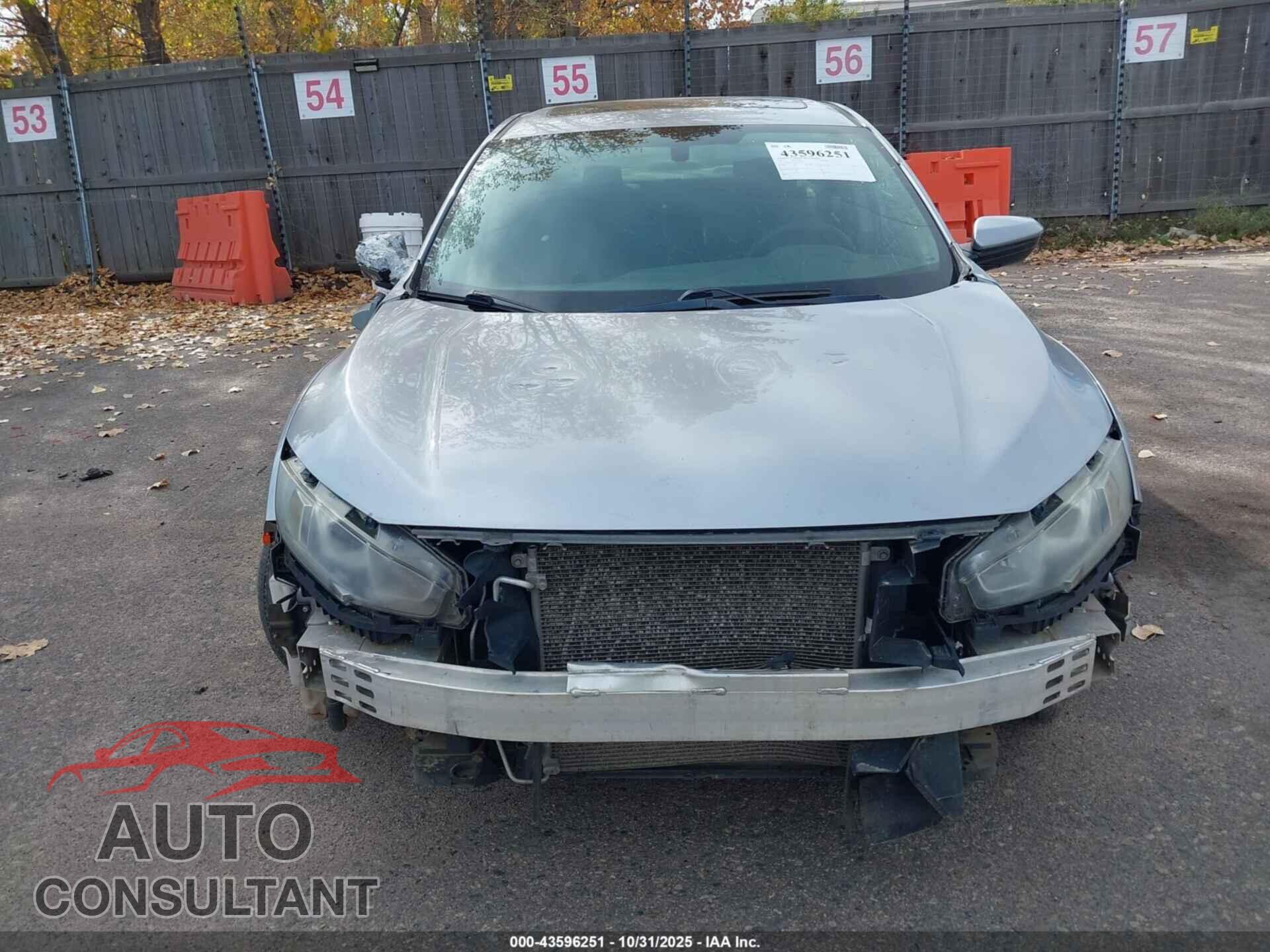 HONDA CIVIC 2017 - 19XFC2F73HE056406