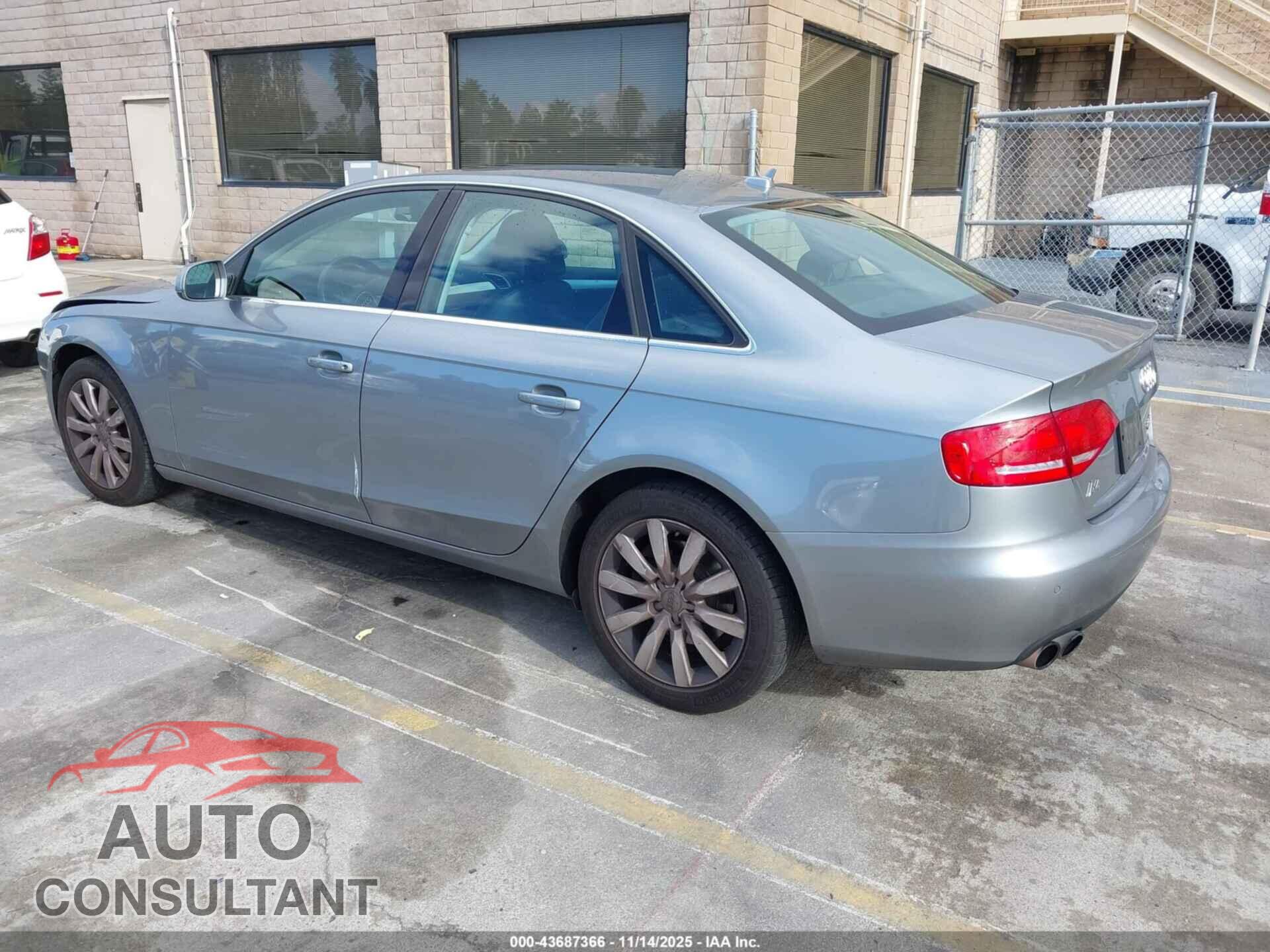 AUDI A4 2010 - WAUFFAFL5AA048859
