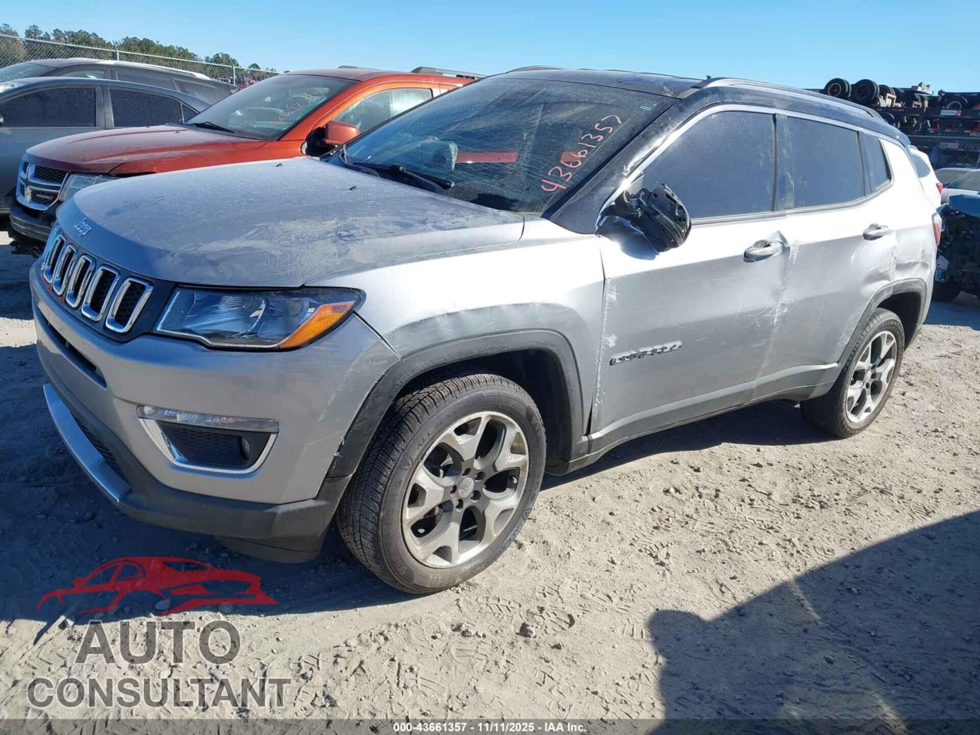 JEEP COMPASS 2019 - 3C4NJDCB6KT596244