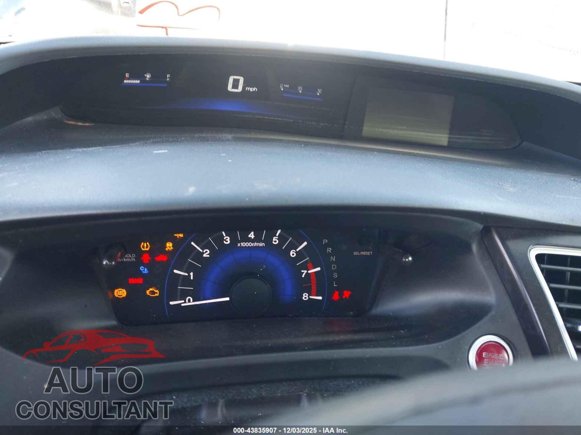 HONDA CIVIC 2015 - 19XFB2F8XFE205404