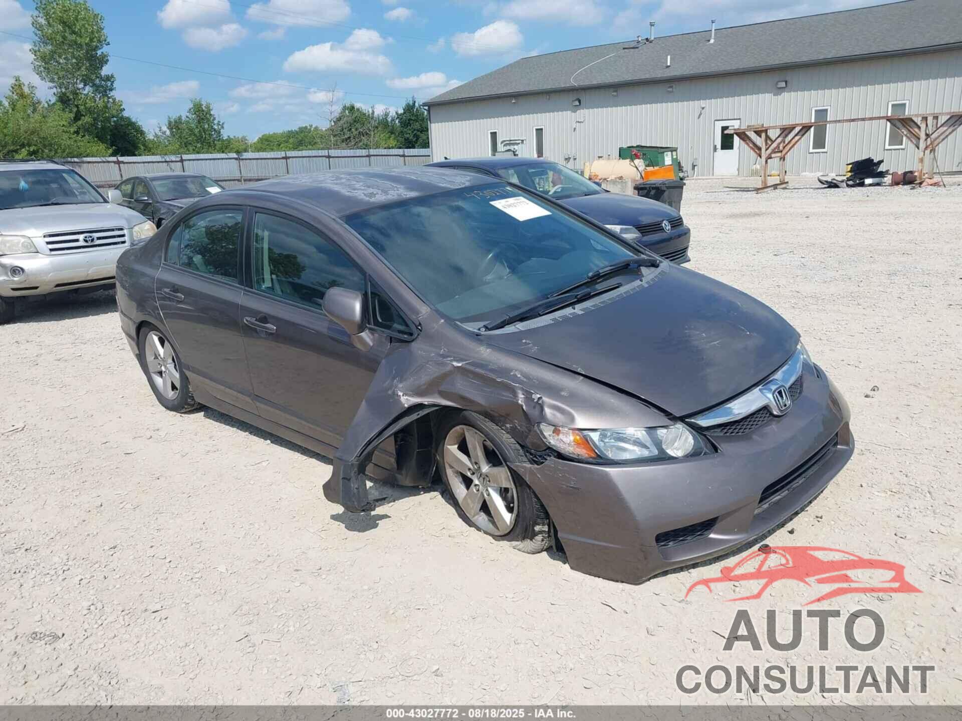 HONDA CIVIC 2011 - 2HGFA1F62BH507832