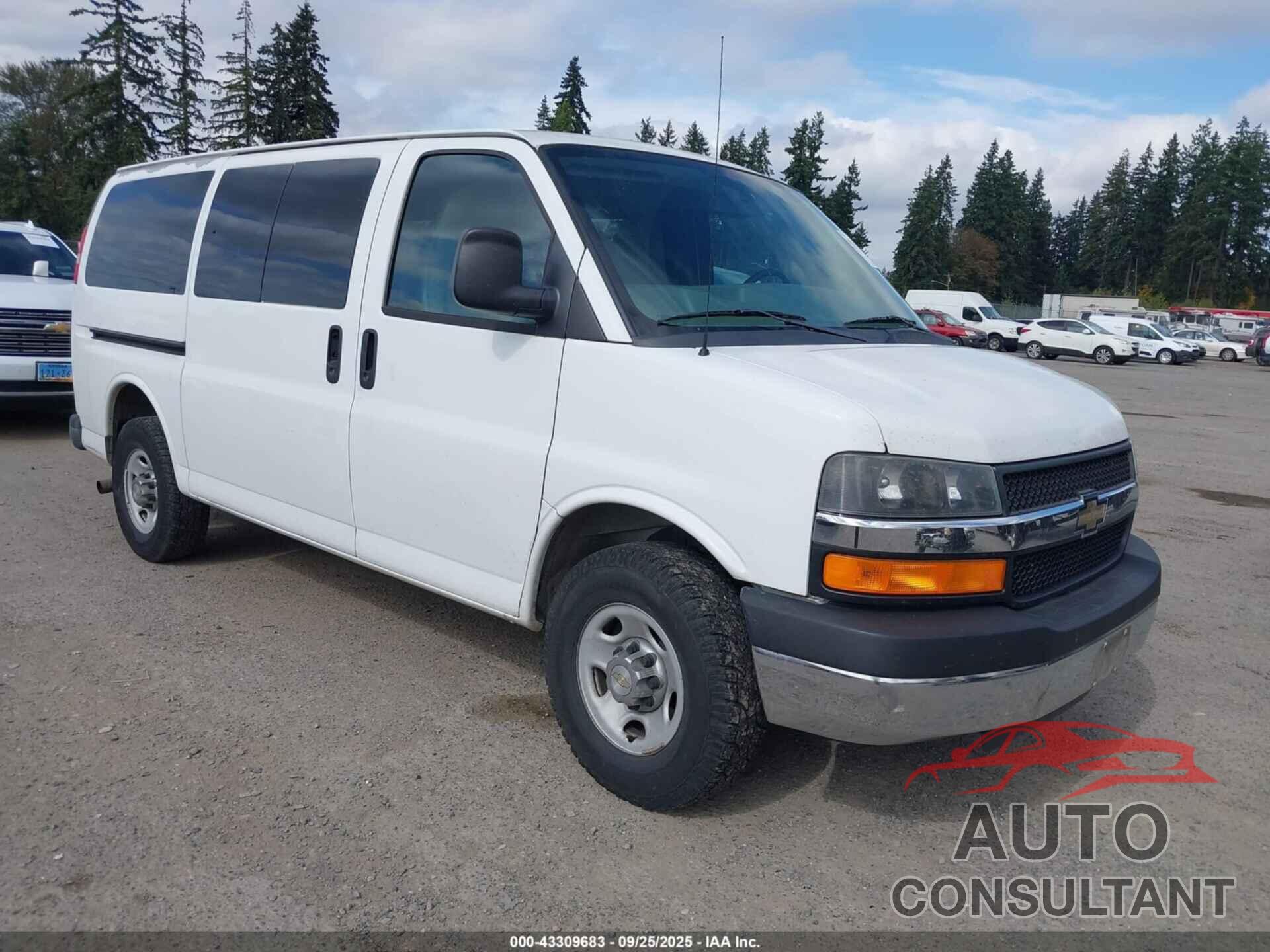 CHEVROLET EXPRESS 3500 2012 - 1GAZGYFG6C1166682