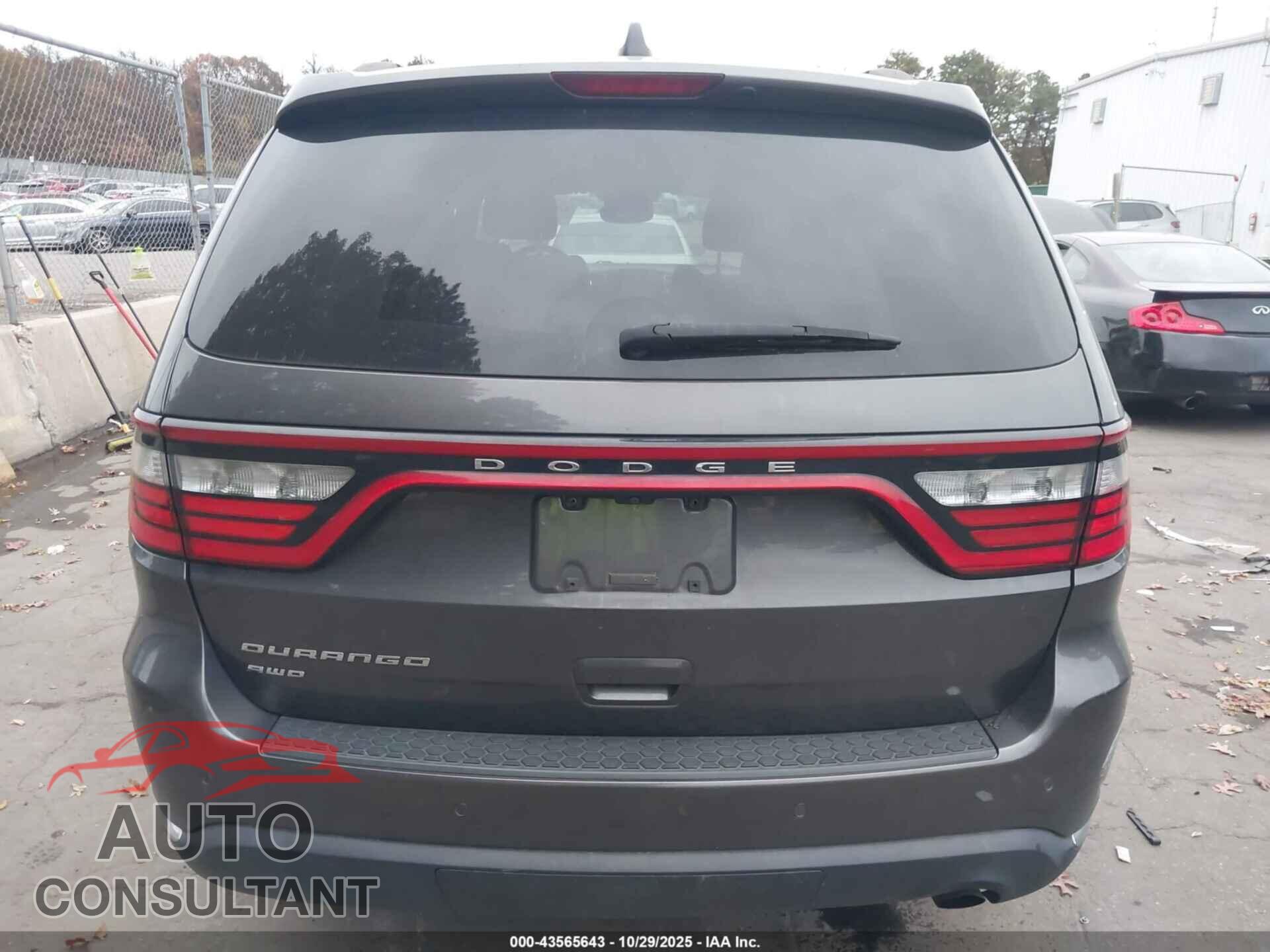DODGE DURANGO 2017 - 1C4RDJAG1HC860268